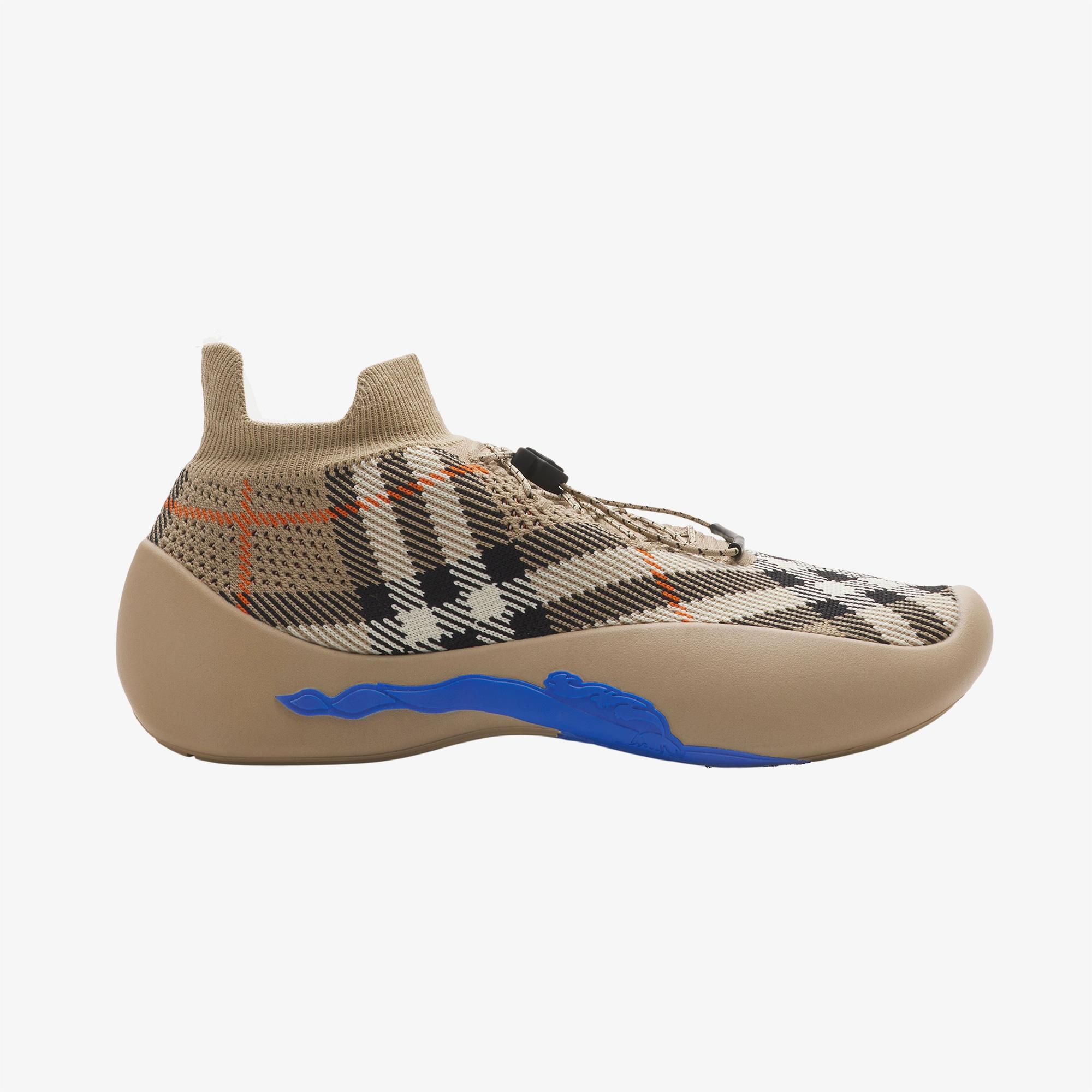 Burberry Knit Neptune Kadın Bej Sneaker