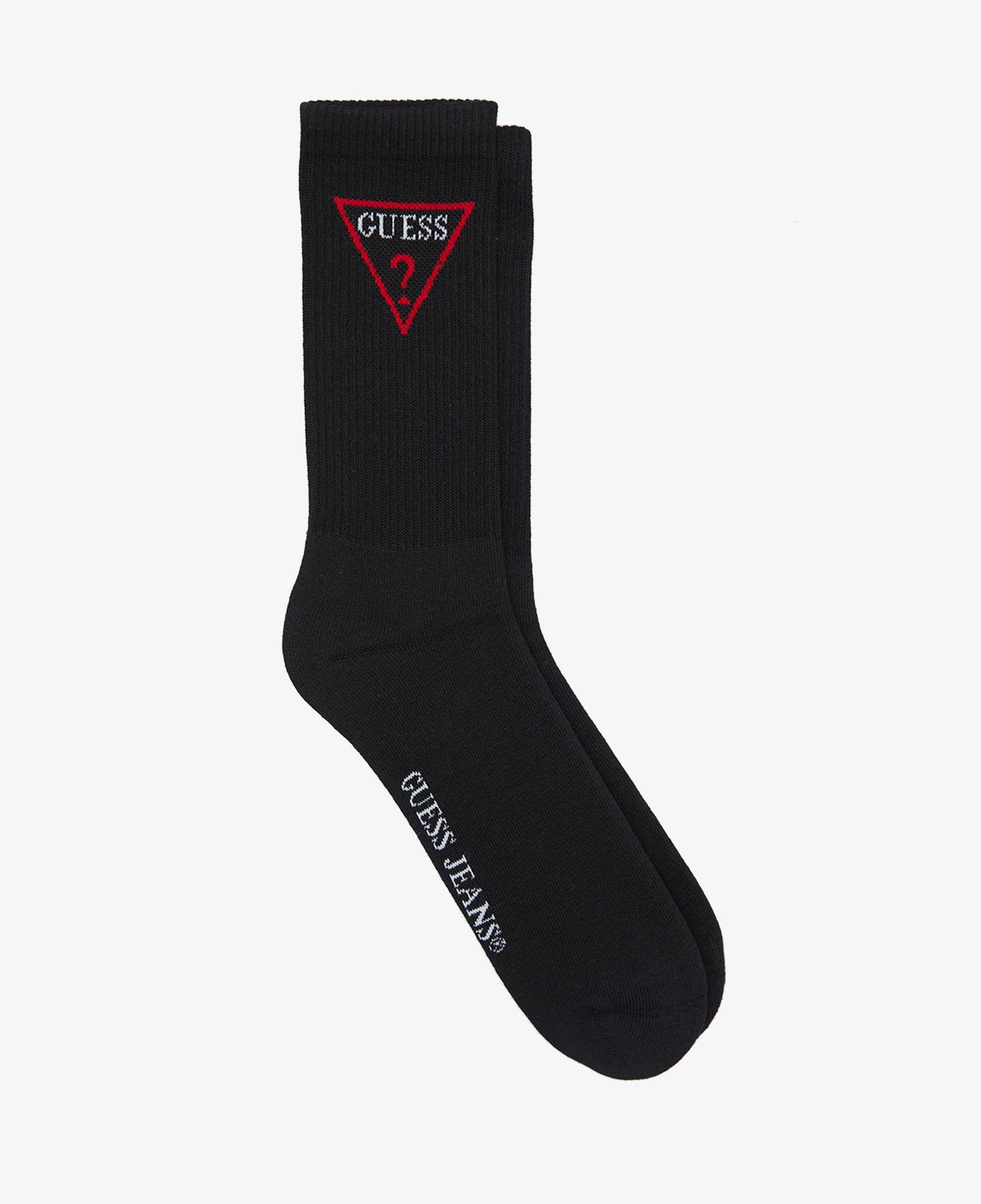 Guess Traingle Unisex Siyah Çorap