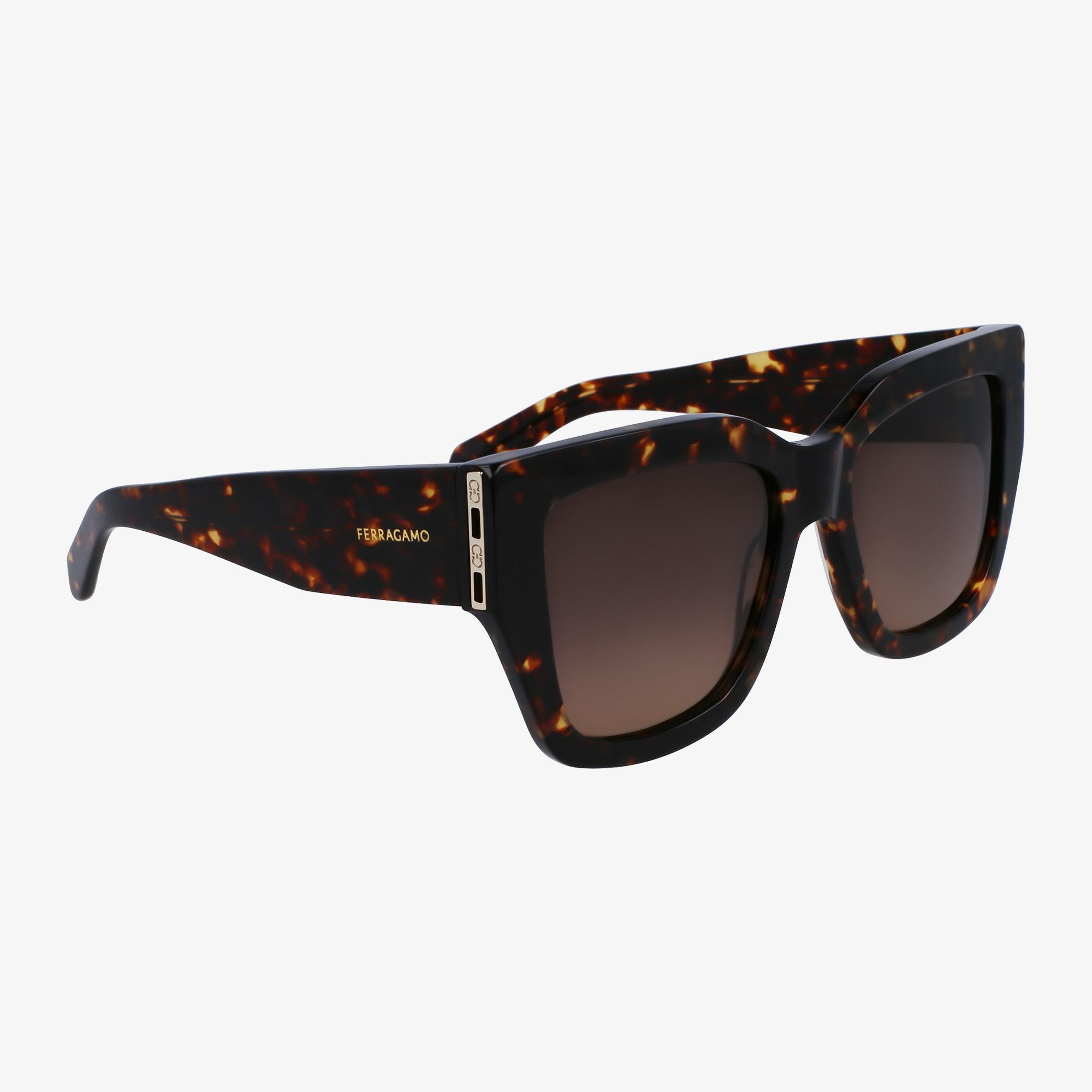 Salvatore Ferragamo Kadın Kahverengi Gözlük