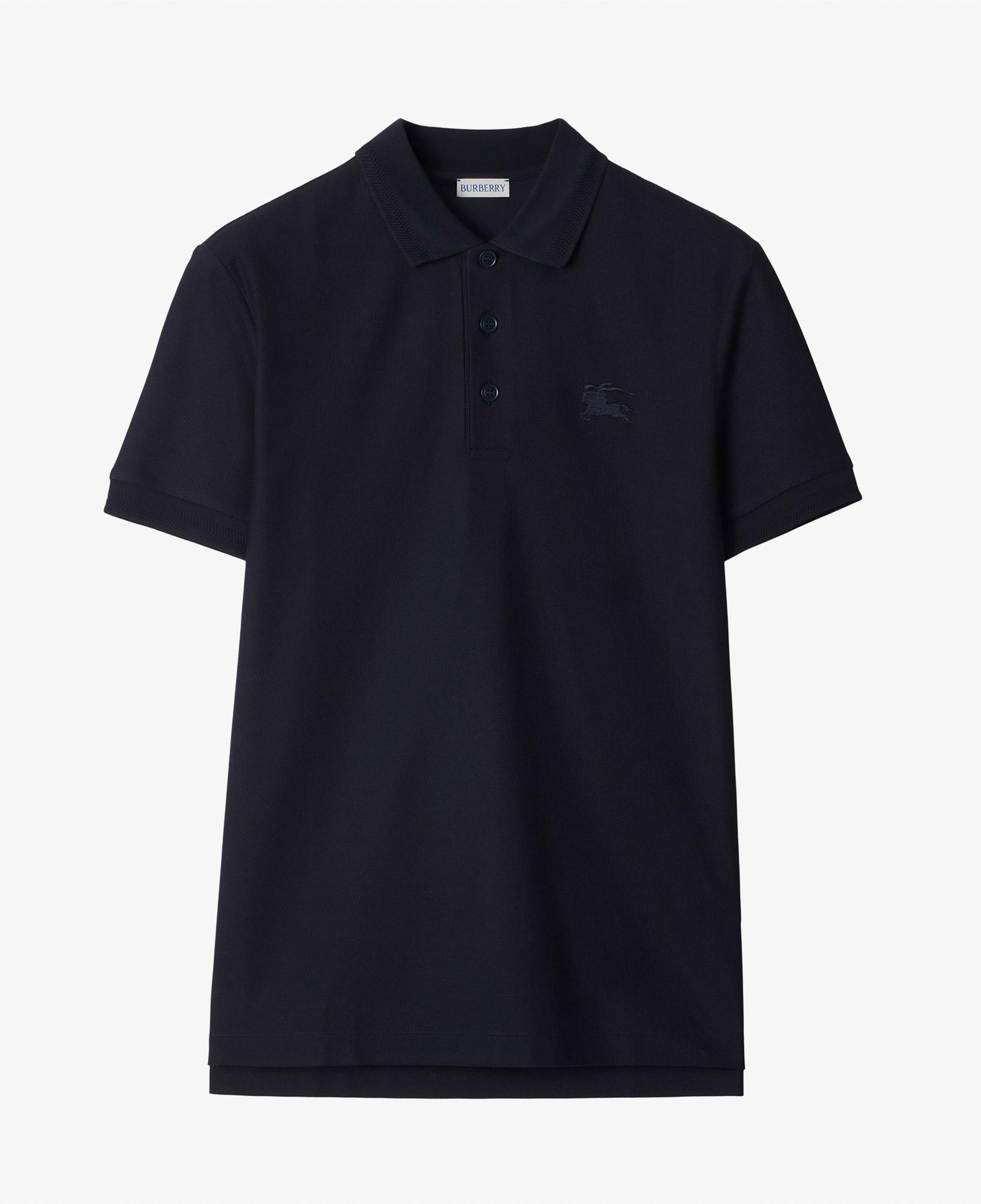 Burberry Eddie Cotton Erkek Lacivert Polo