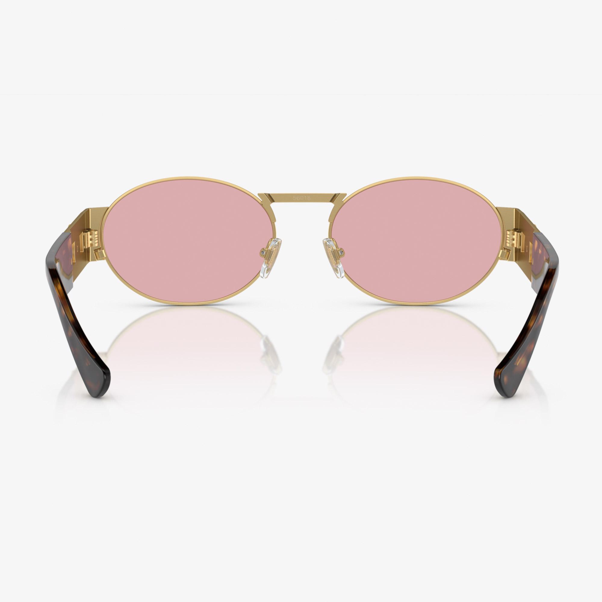 Versace VE2264 Unisex Altın Rengi Güneş Gözlüğü