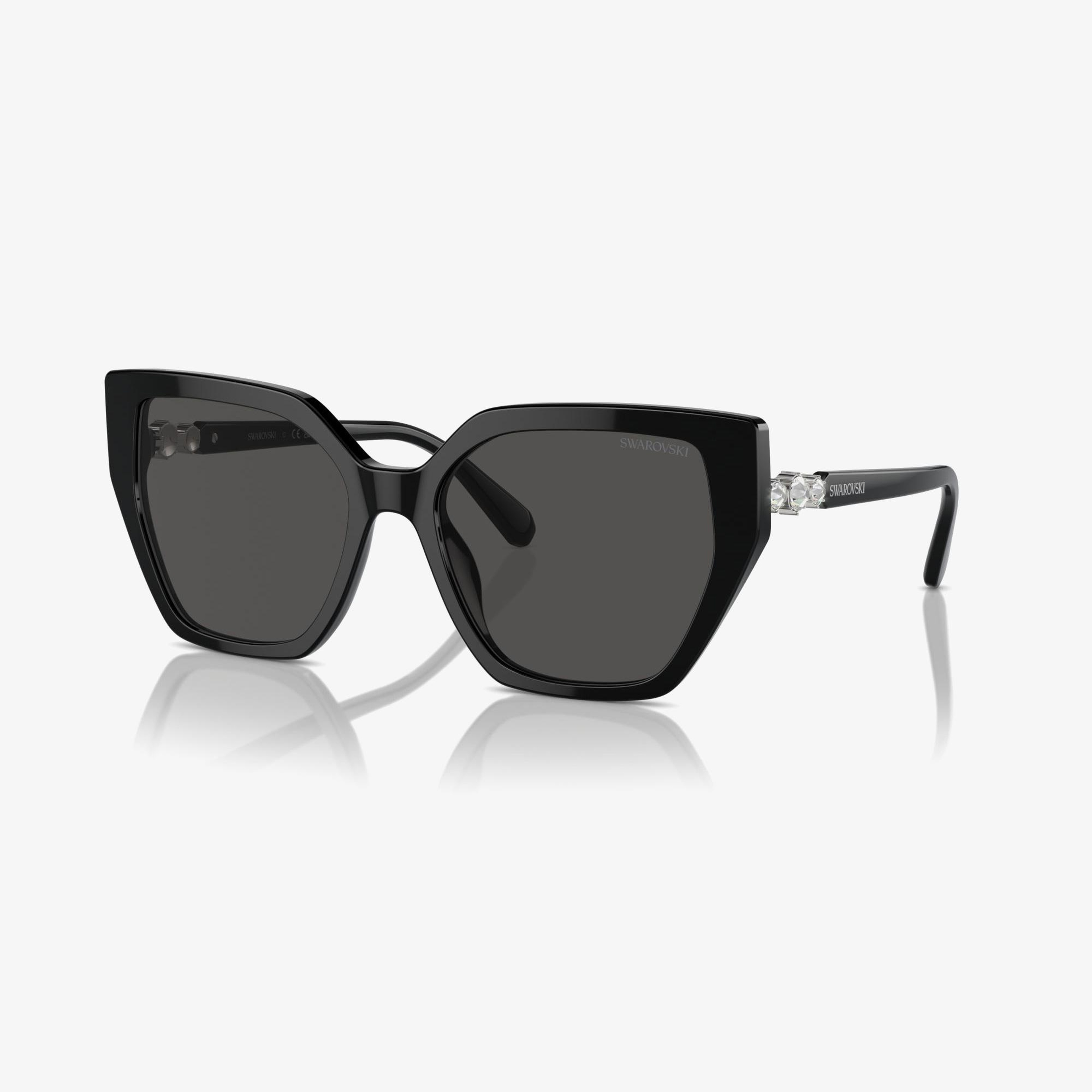 Swarovski Sk616 Kadın Siyah Güneş Gözlüğü