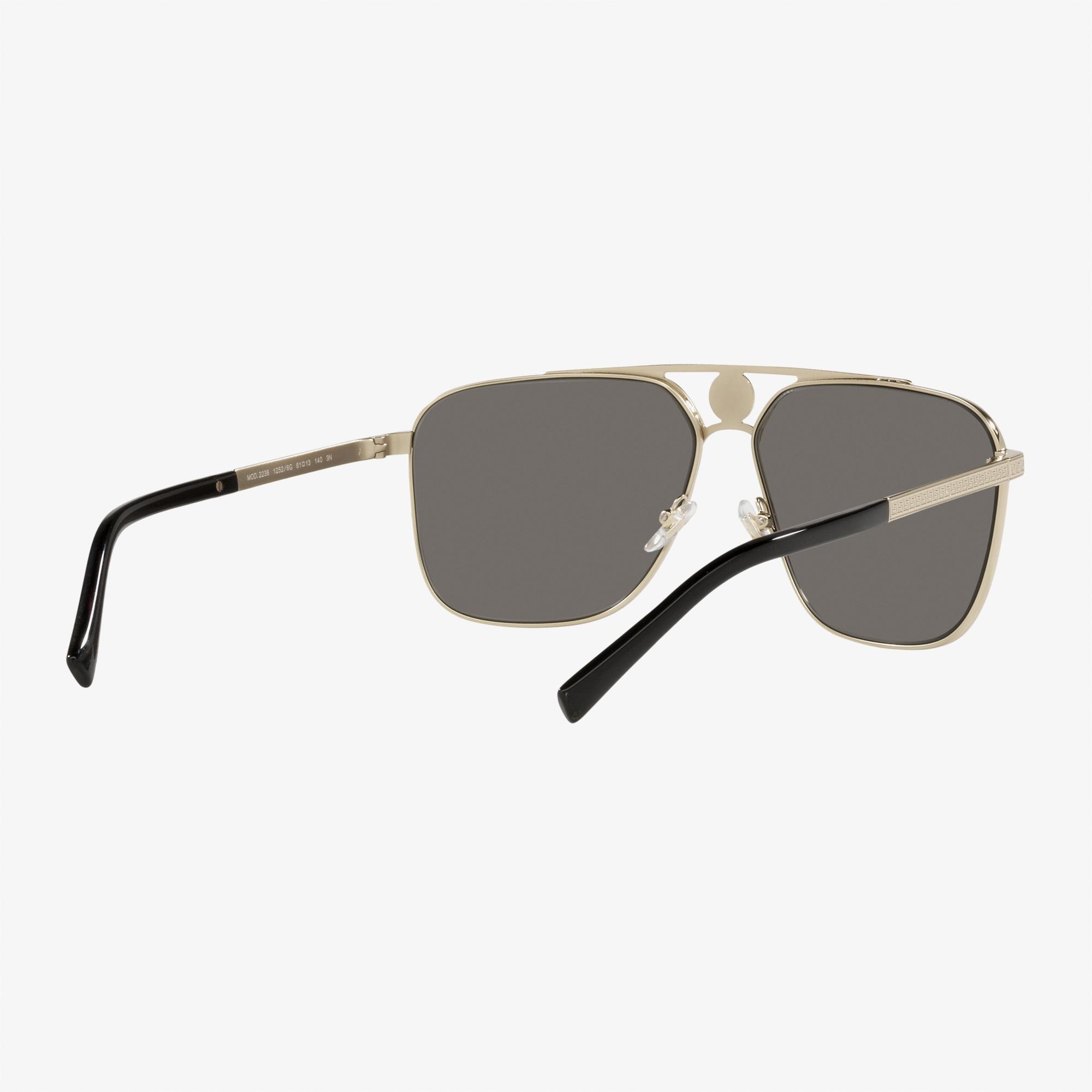 VERSACE 0Ve2238 Erkek Altın Rengi Güneş Gözlüğü