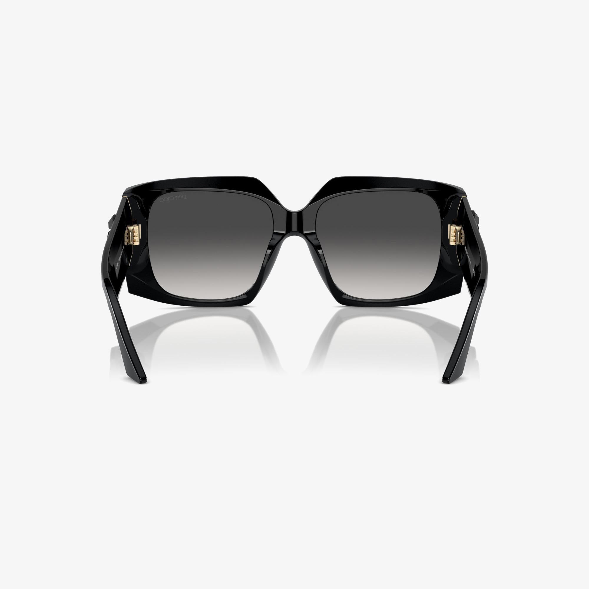 JIMMY CHOO Jc56U Kadın Siyah Güneş Gözlüğü