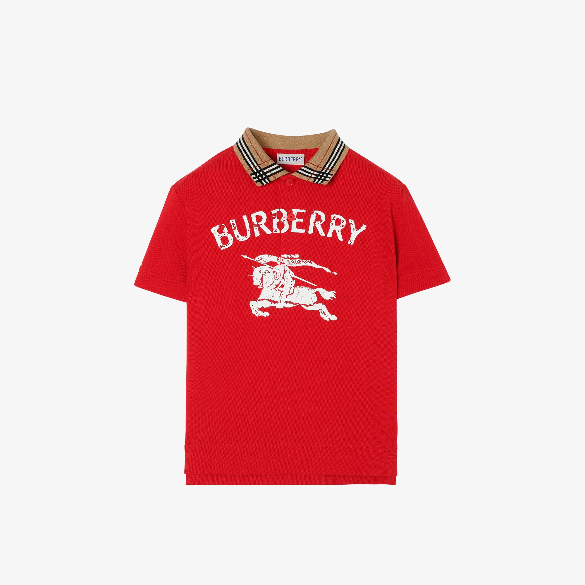 Burberry Johane Ekd Çocuk Kırmızı Polo