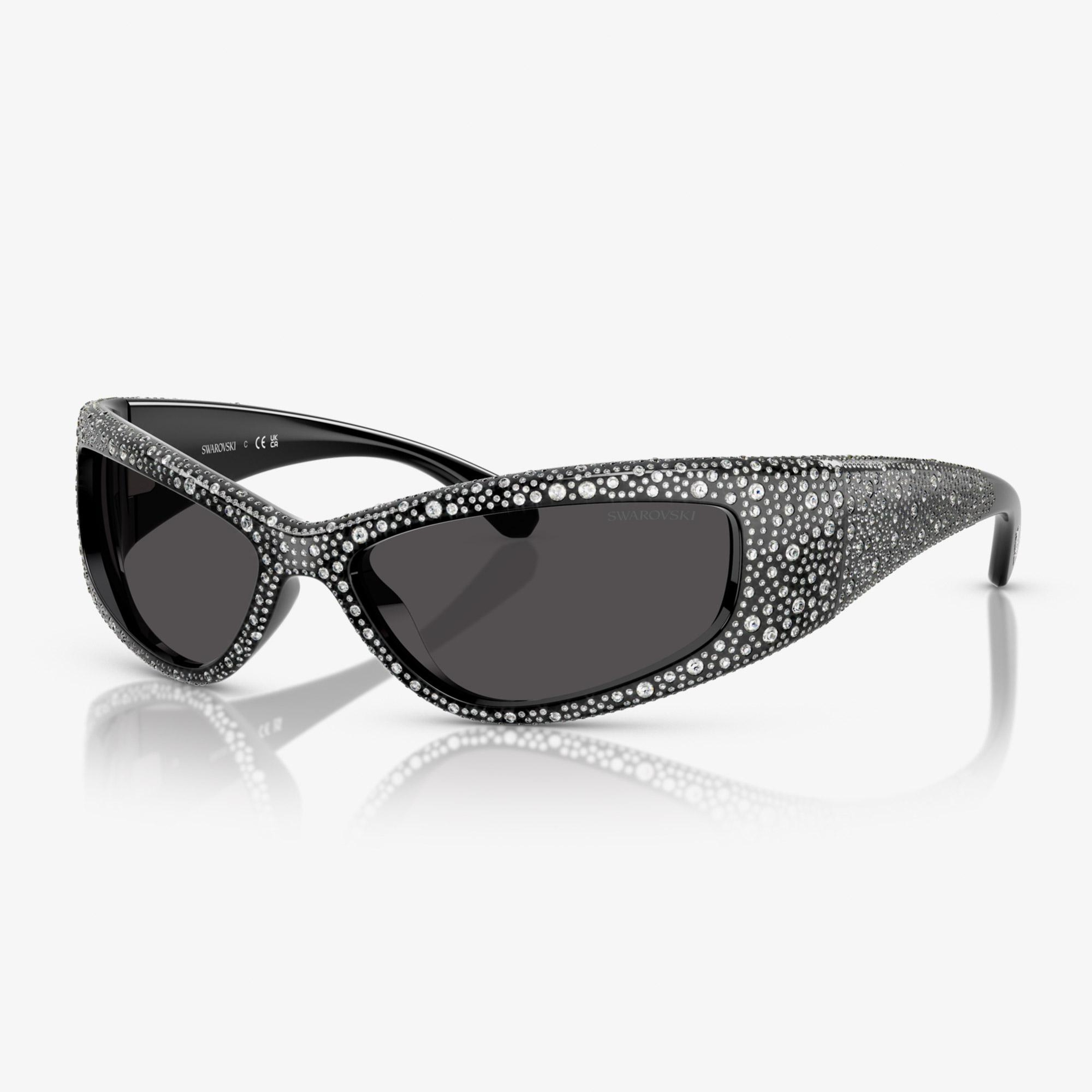 Swarovski SK6027 Kadın Siyah Güneş Gözlüğü