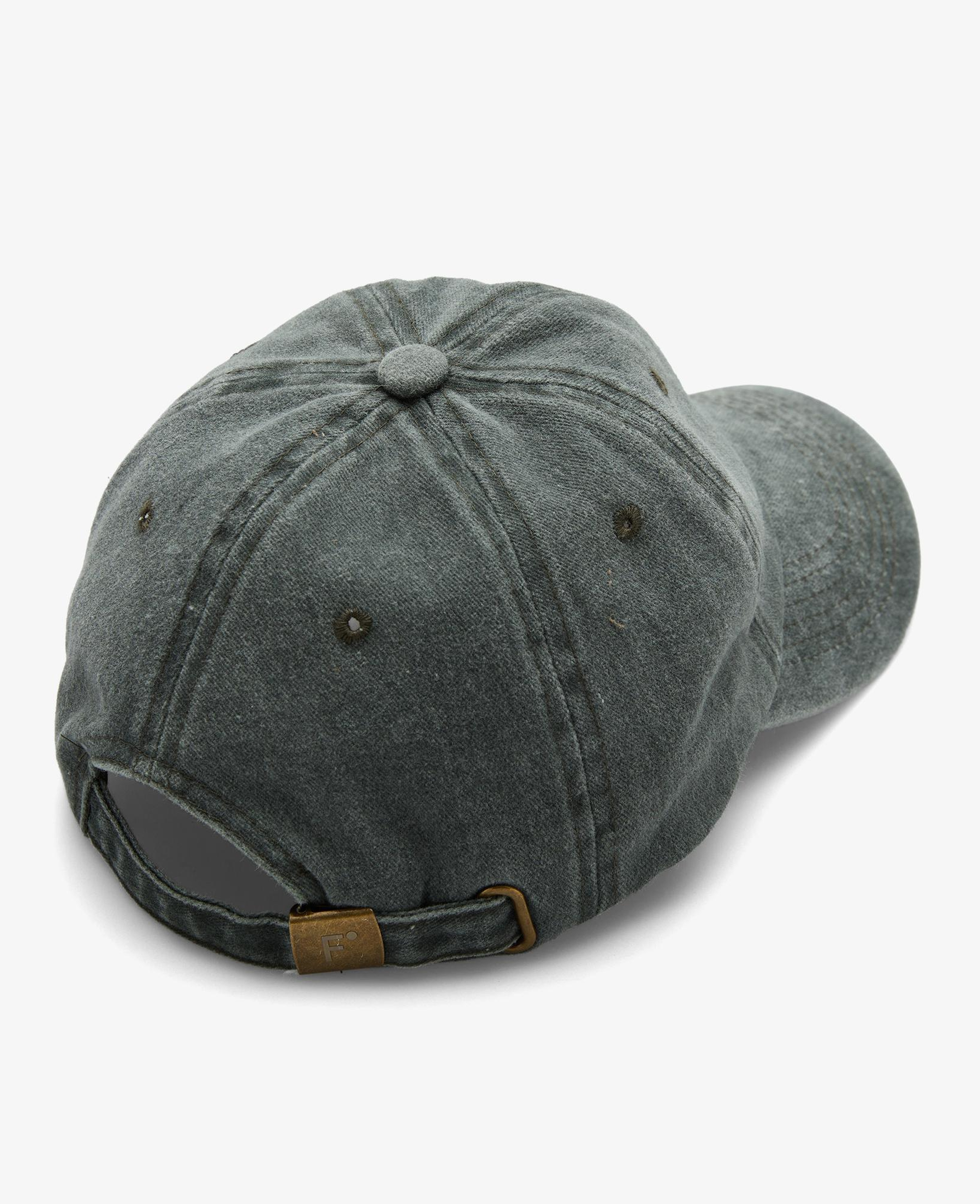 FashFed Yıkamalı Unisex Antrasit Şapka