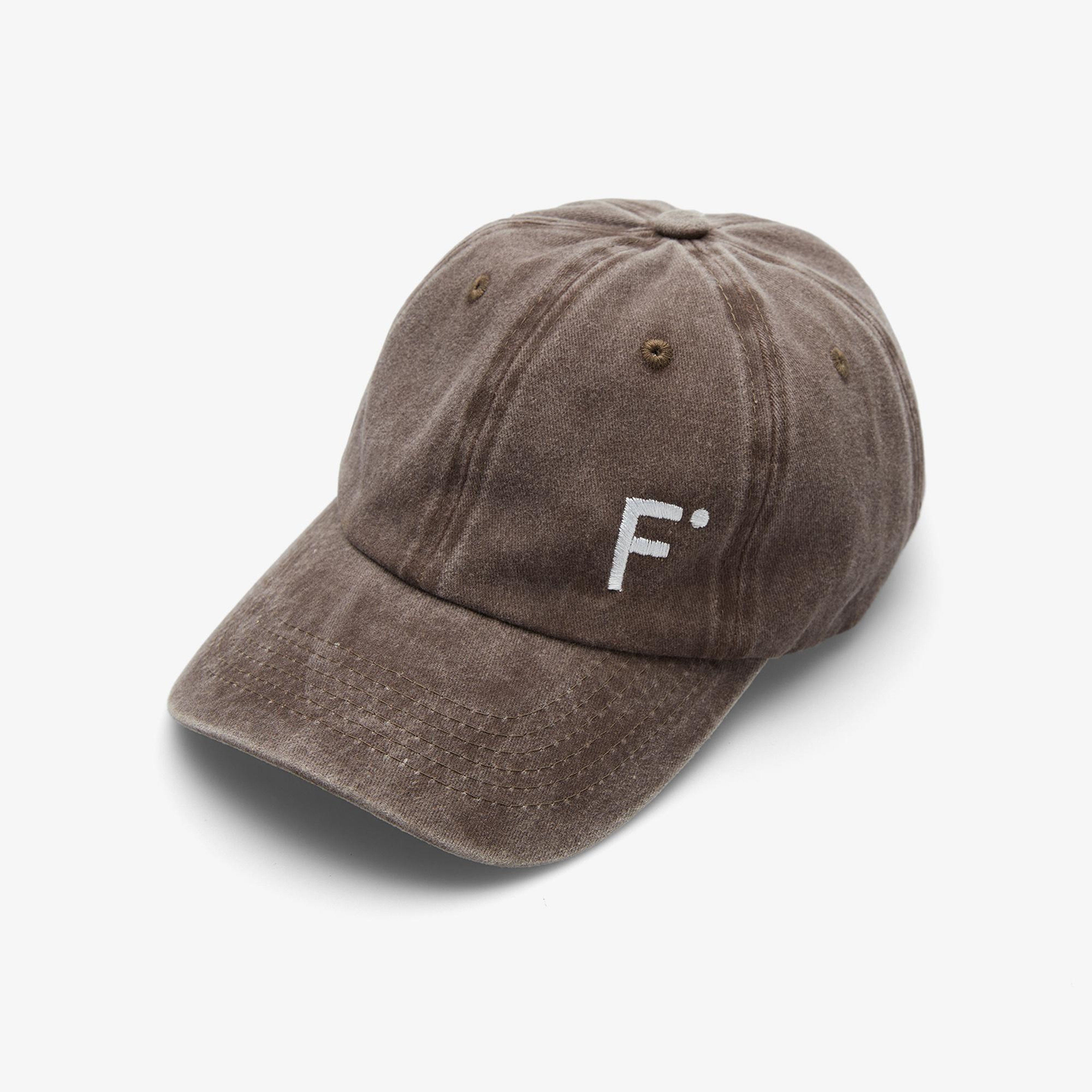 FashFed Yıkamalı Unisex Kahverengi Şapka