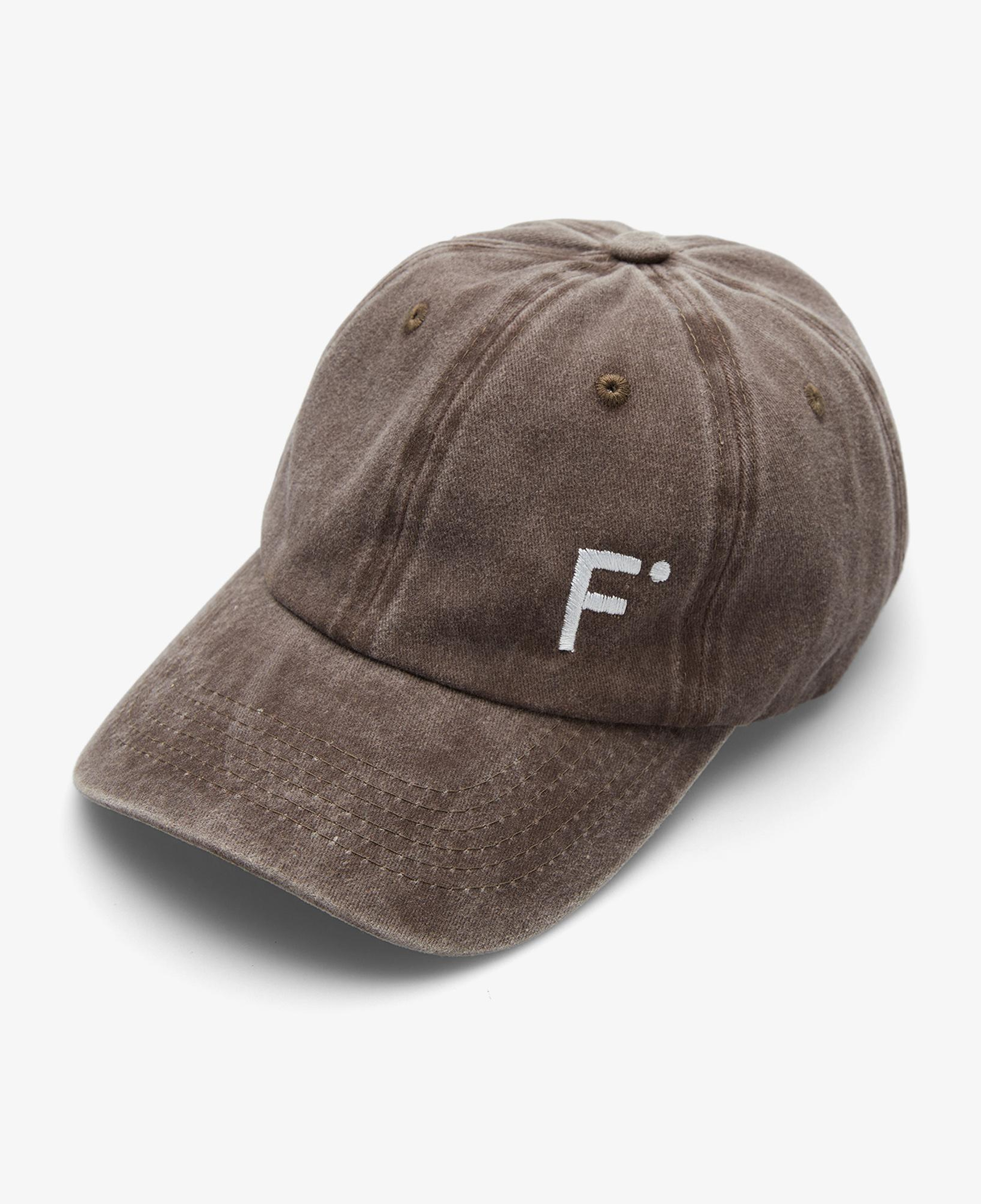 FashFed Yıkamalı Unisex Kahverengi Şapka