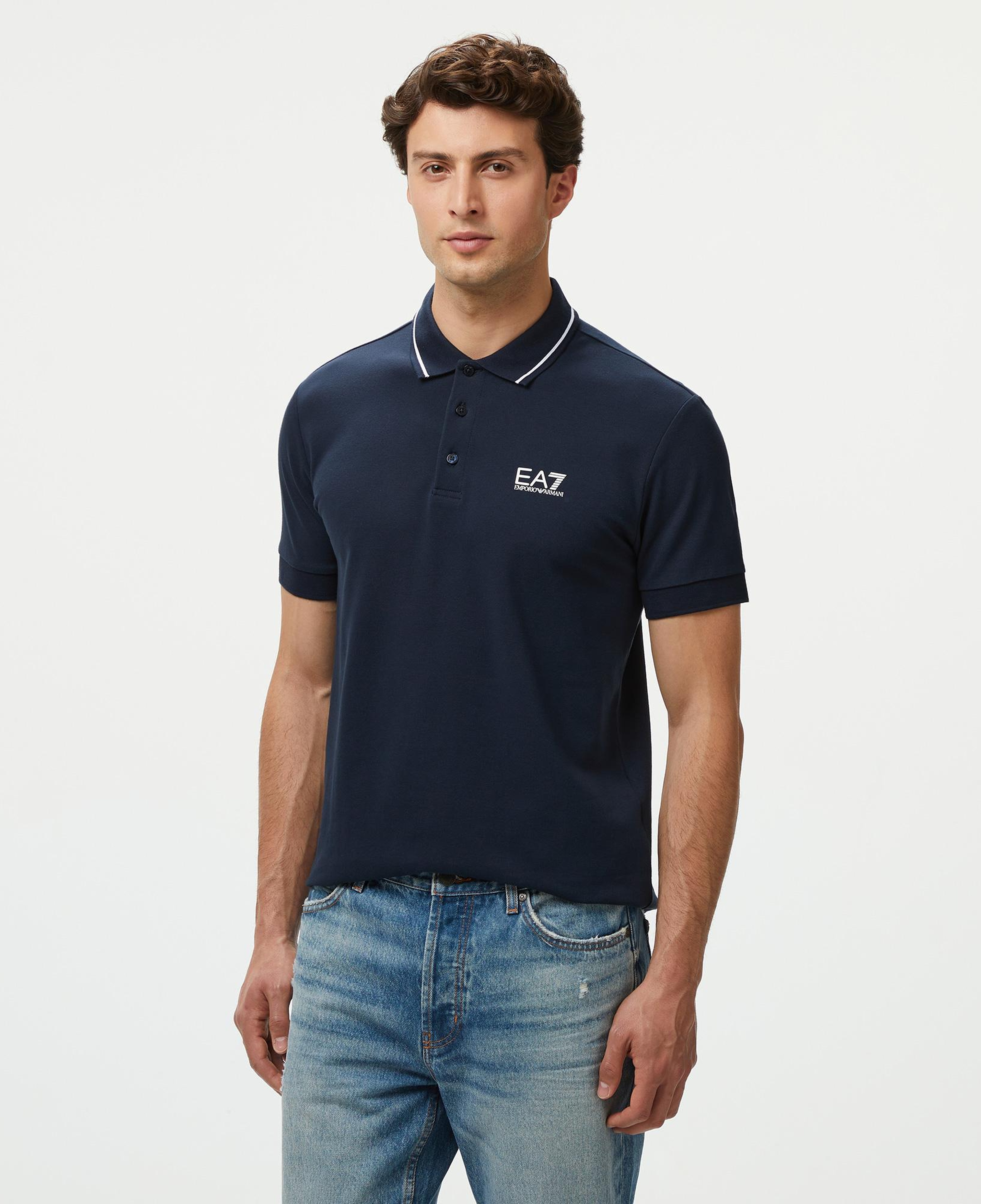 EA7 Erkek Mavi Polo