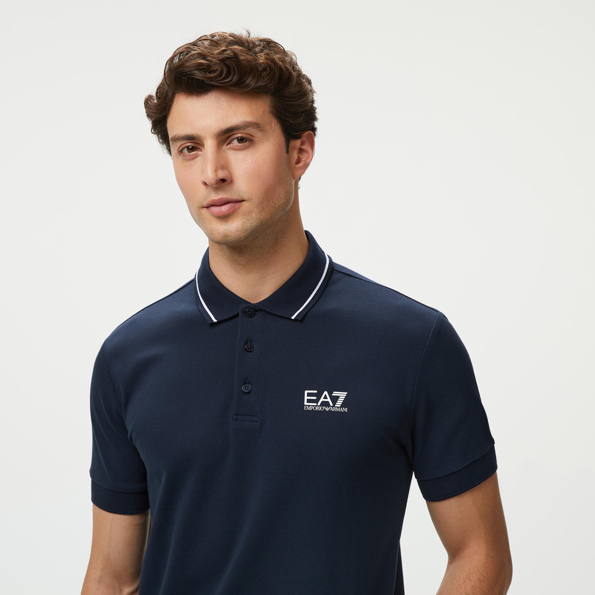 EA7 Erkek Mavi Polo