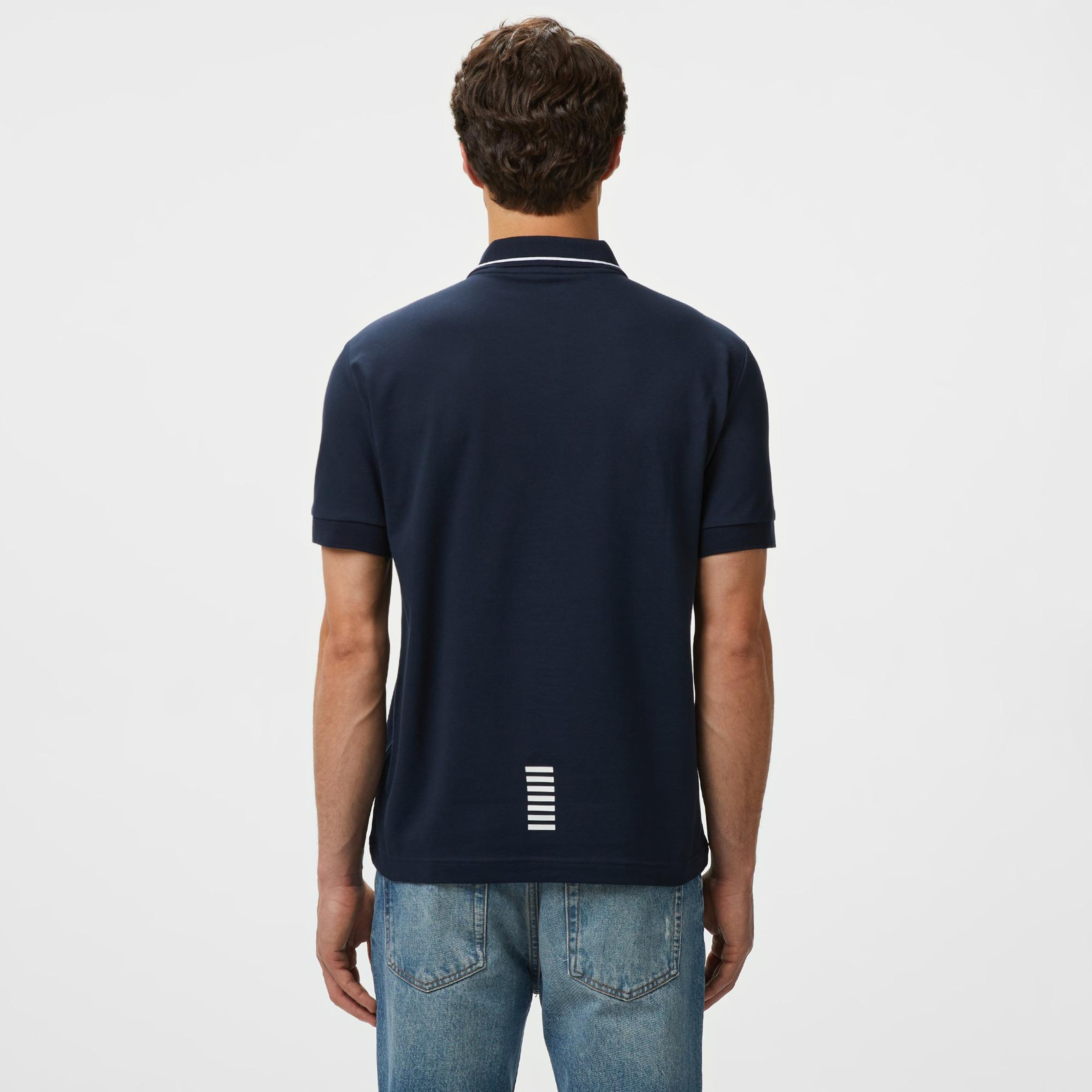 EA7 Erkek Mavi Polo