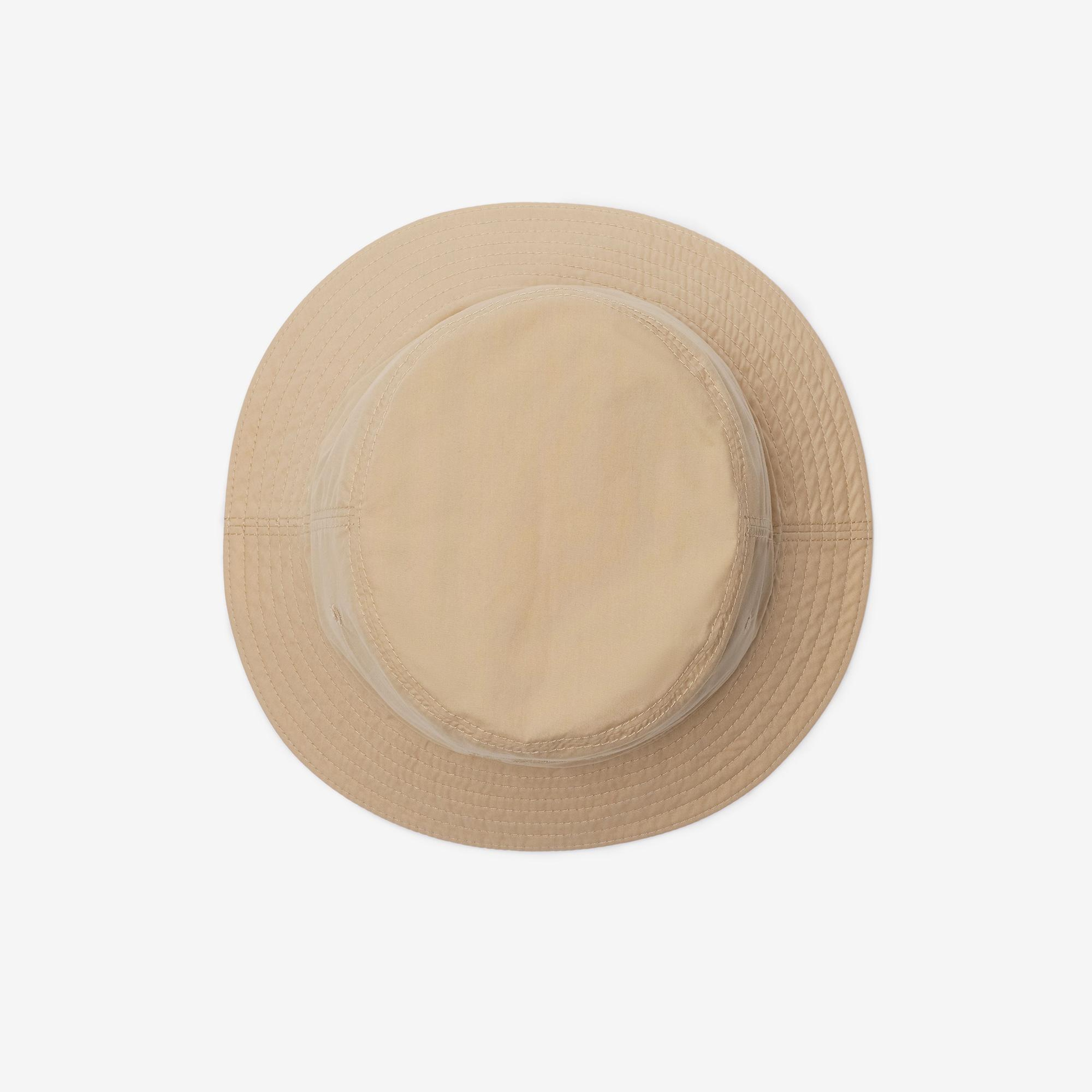 Burberry Bucket Çocuk Bej Şapka