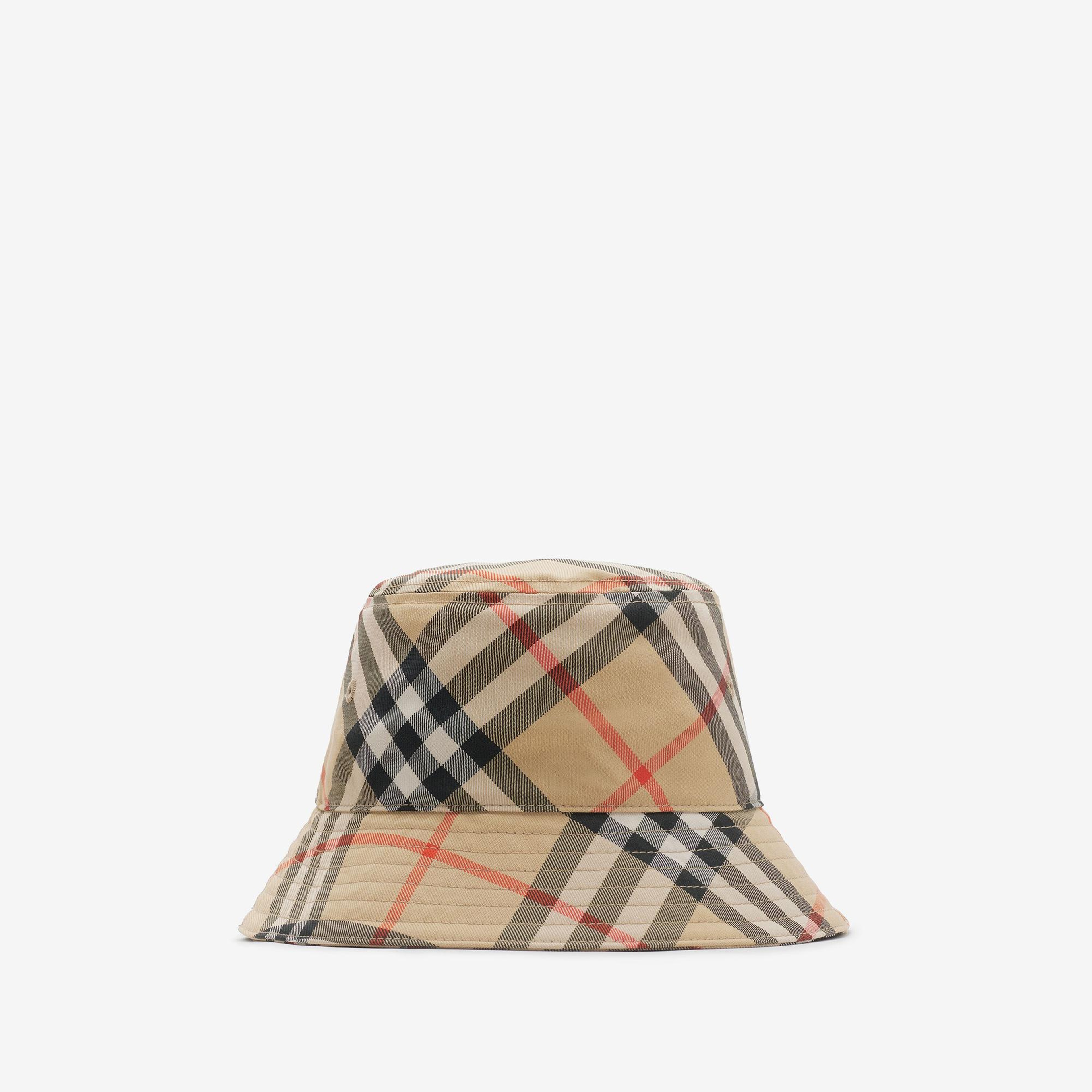 Burberry Bucket Çocuk Bej Şapka