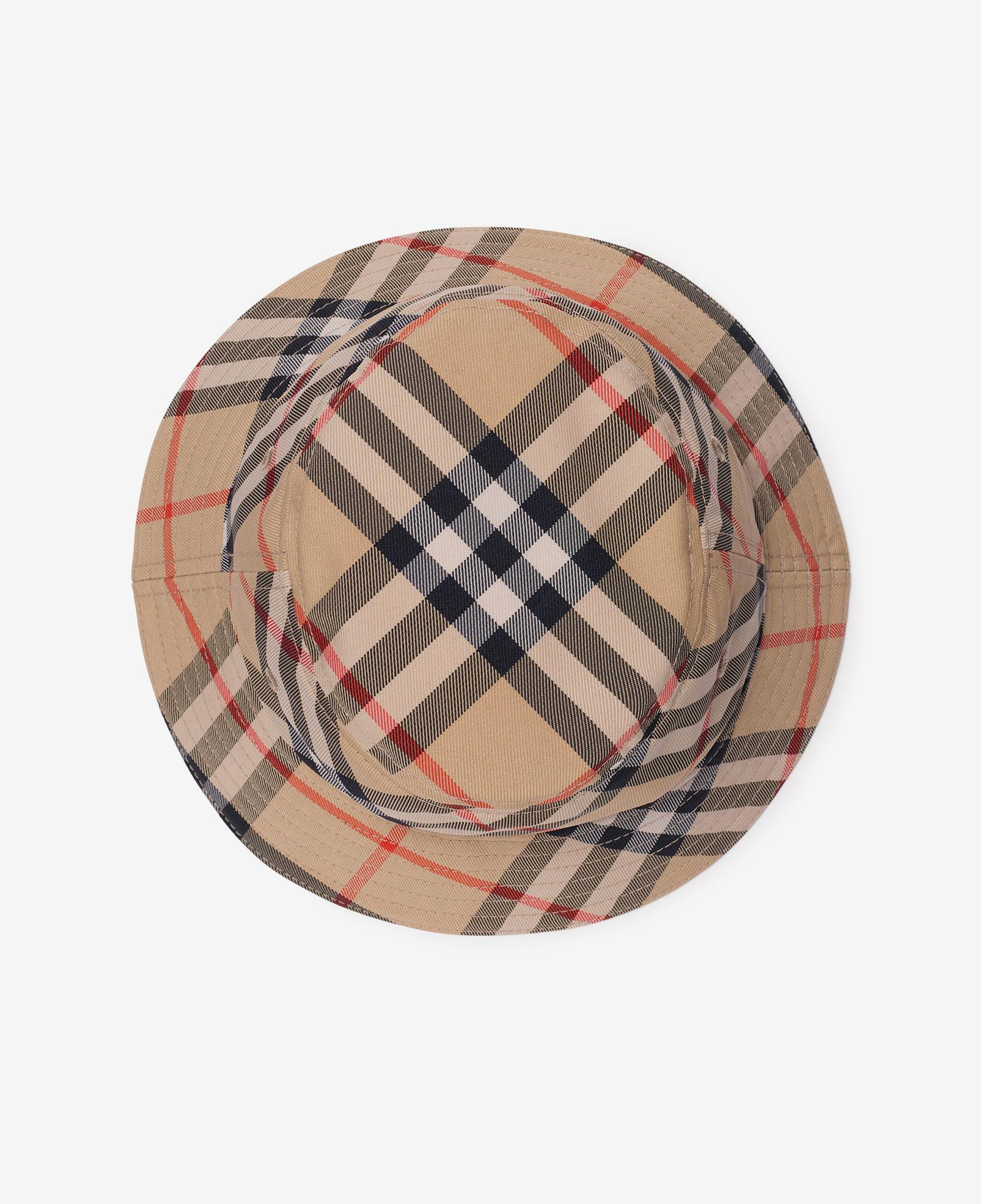 Burberry Bucket Çocuk Bej Şapka