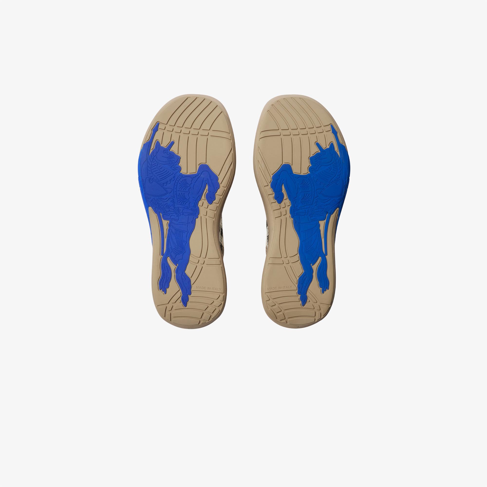 Burberry Knit Neptune Erkek Bej Sneaker