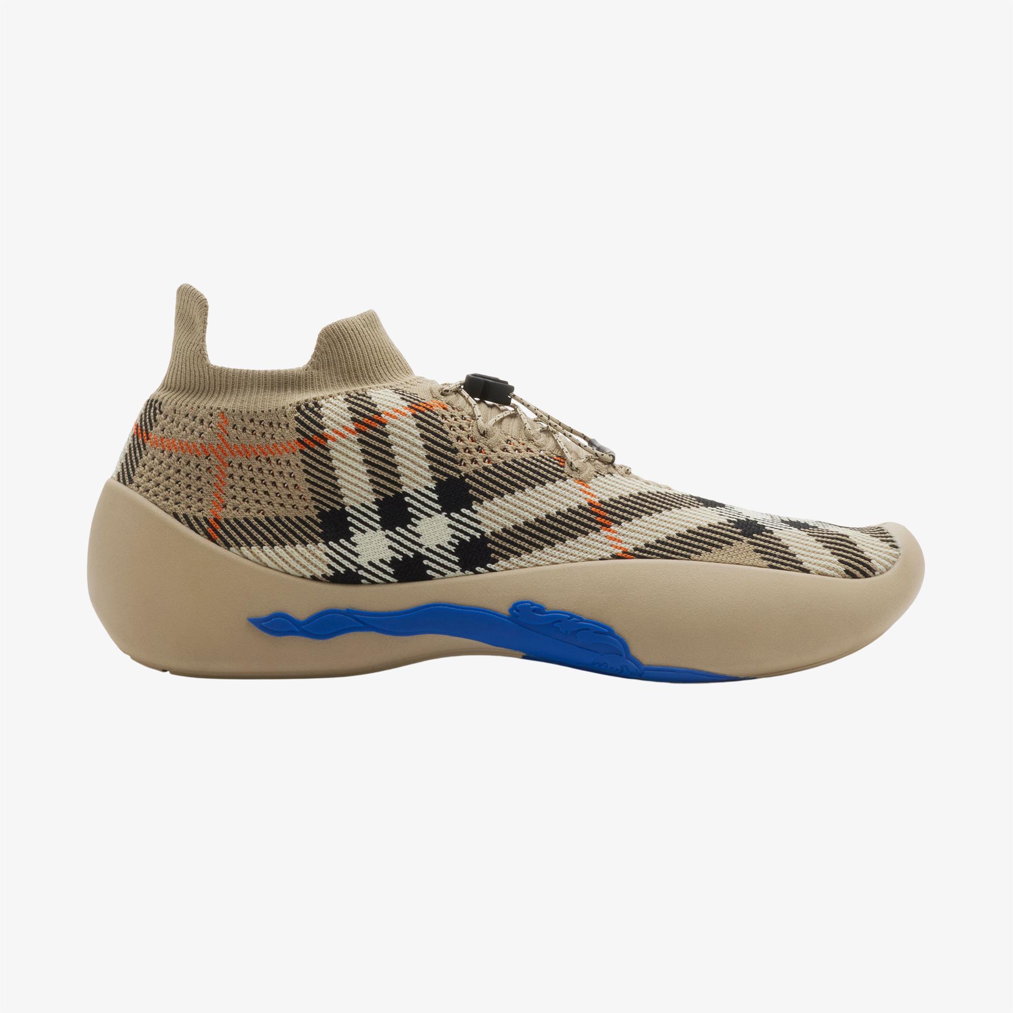 Burberry Knit Neptune Erkek Bej Sneaker