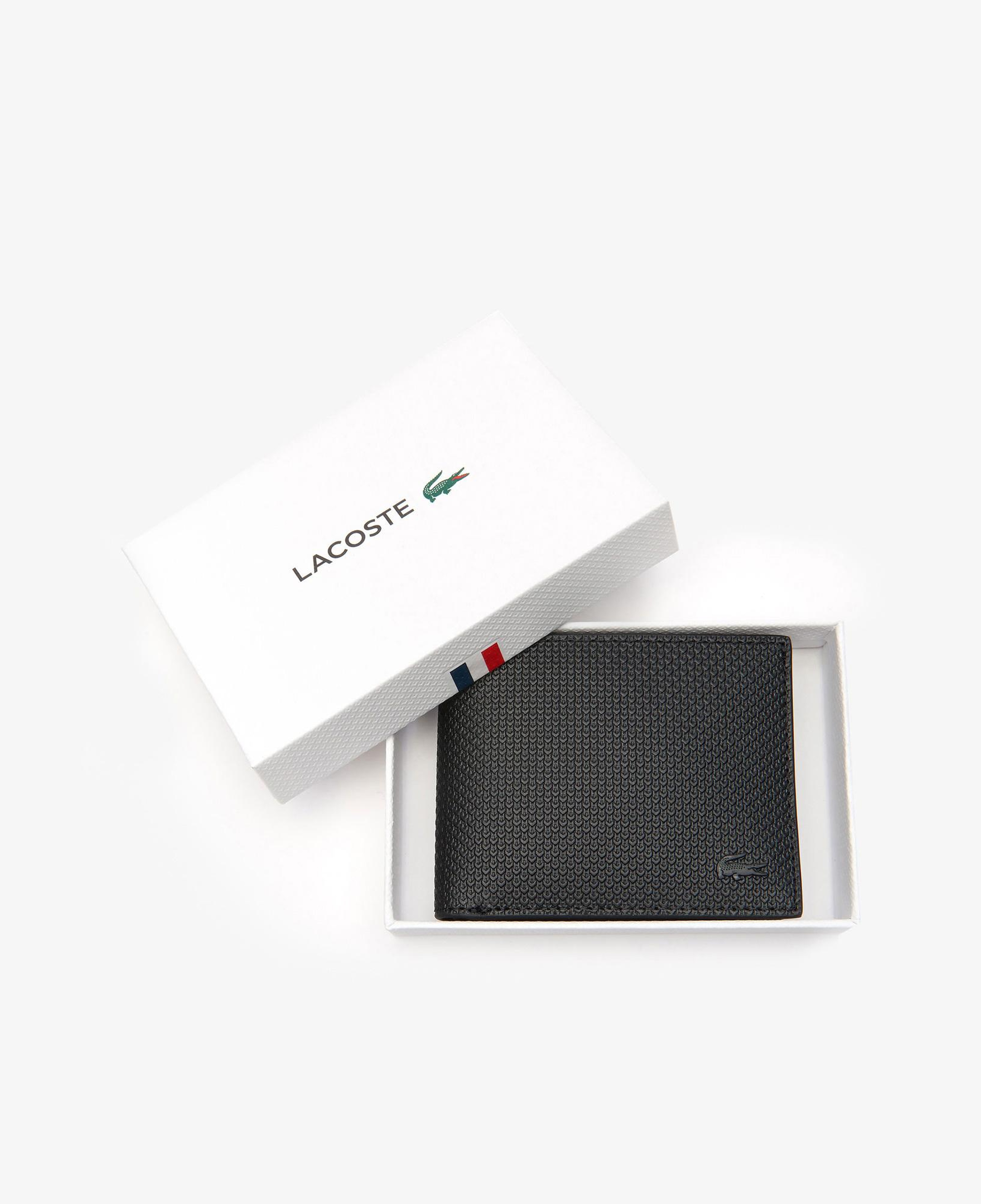 Lacoste Chantaco Erkek Deri Siyah Cüzdan