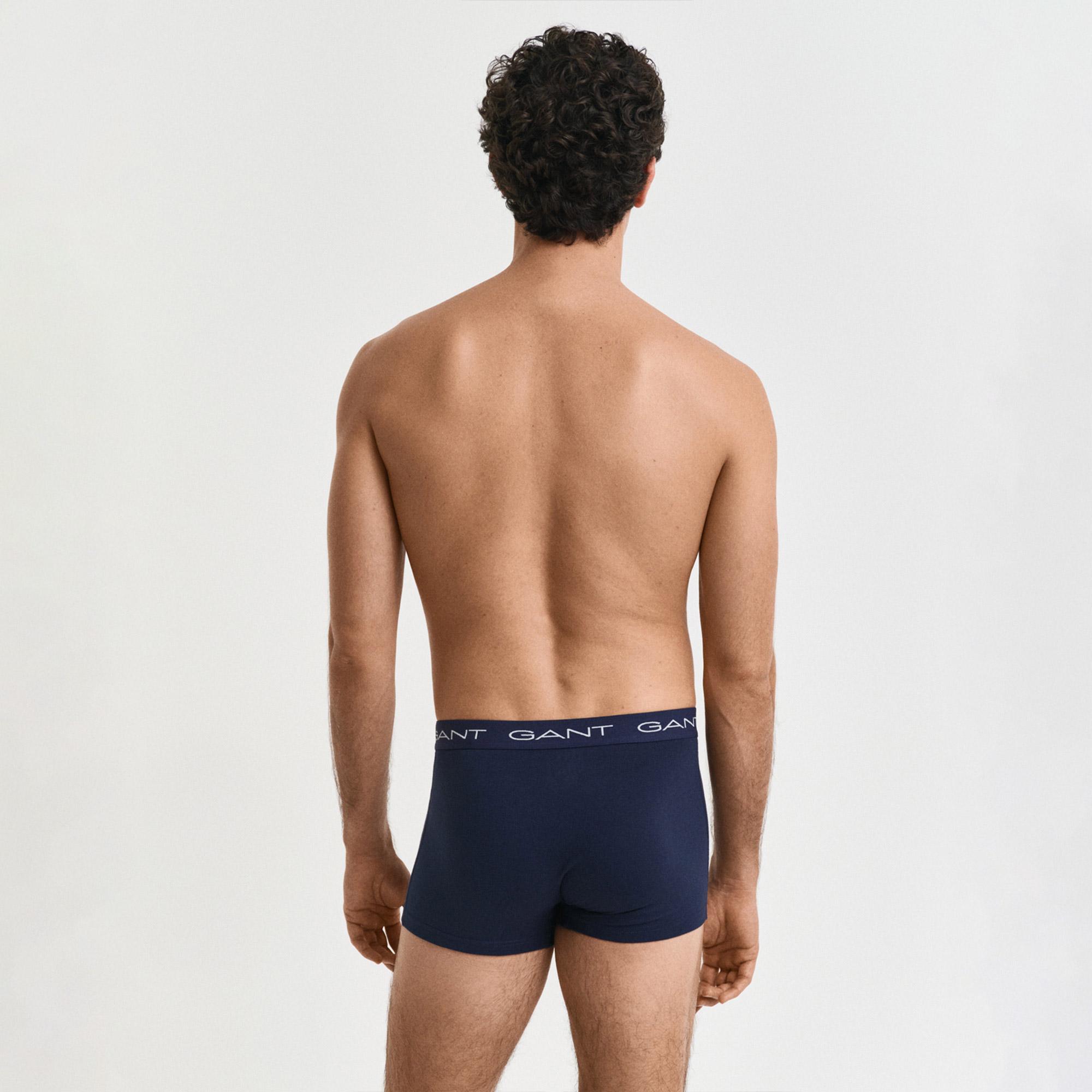 GANT Erkek Lacivert Slim Fit Boxer