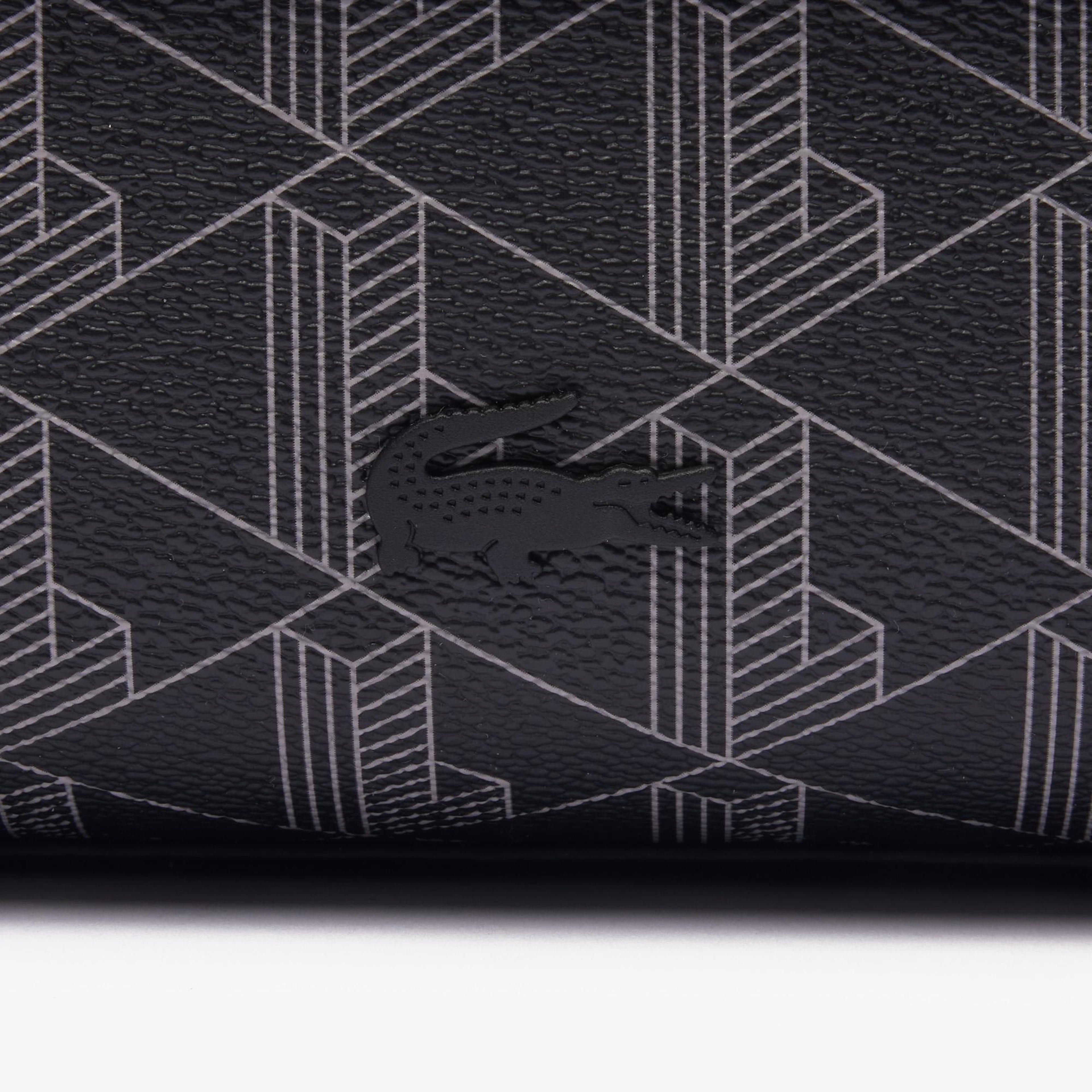 Lacoste Erkek Monogram Siyah Seyahat Çantası