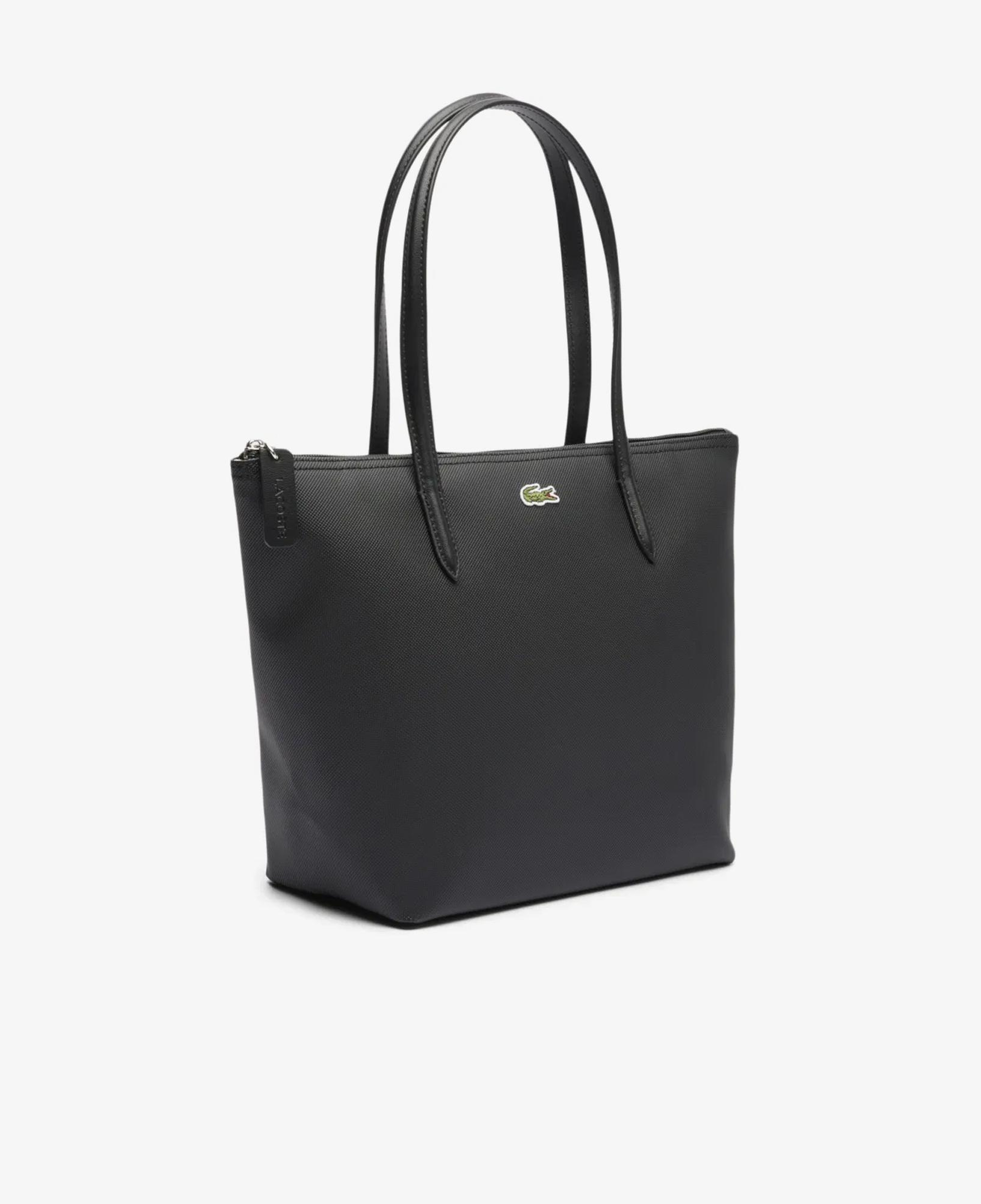 Lacoste Small L.12.12 Kadın Siyah Omuz Çantası