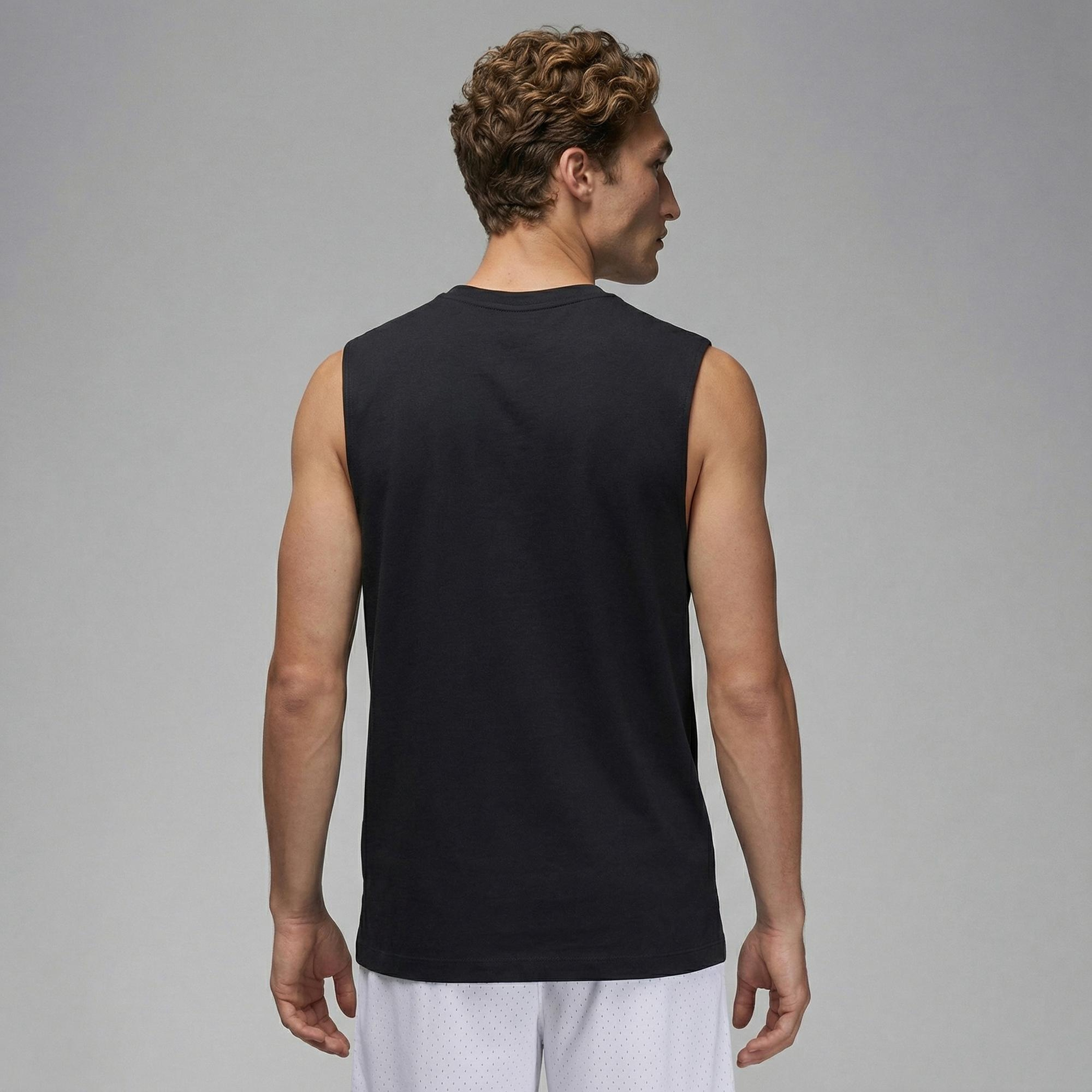 Jordan Dri-Fit Sport Erkek Siyah Kolsuz T-Shirt