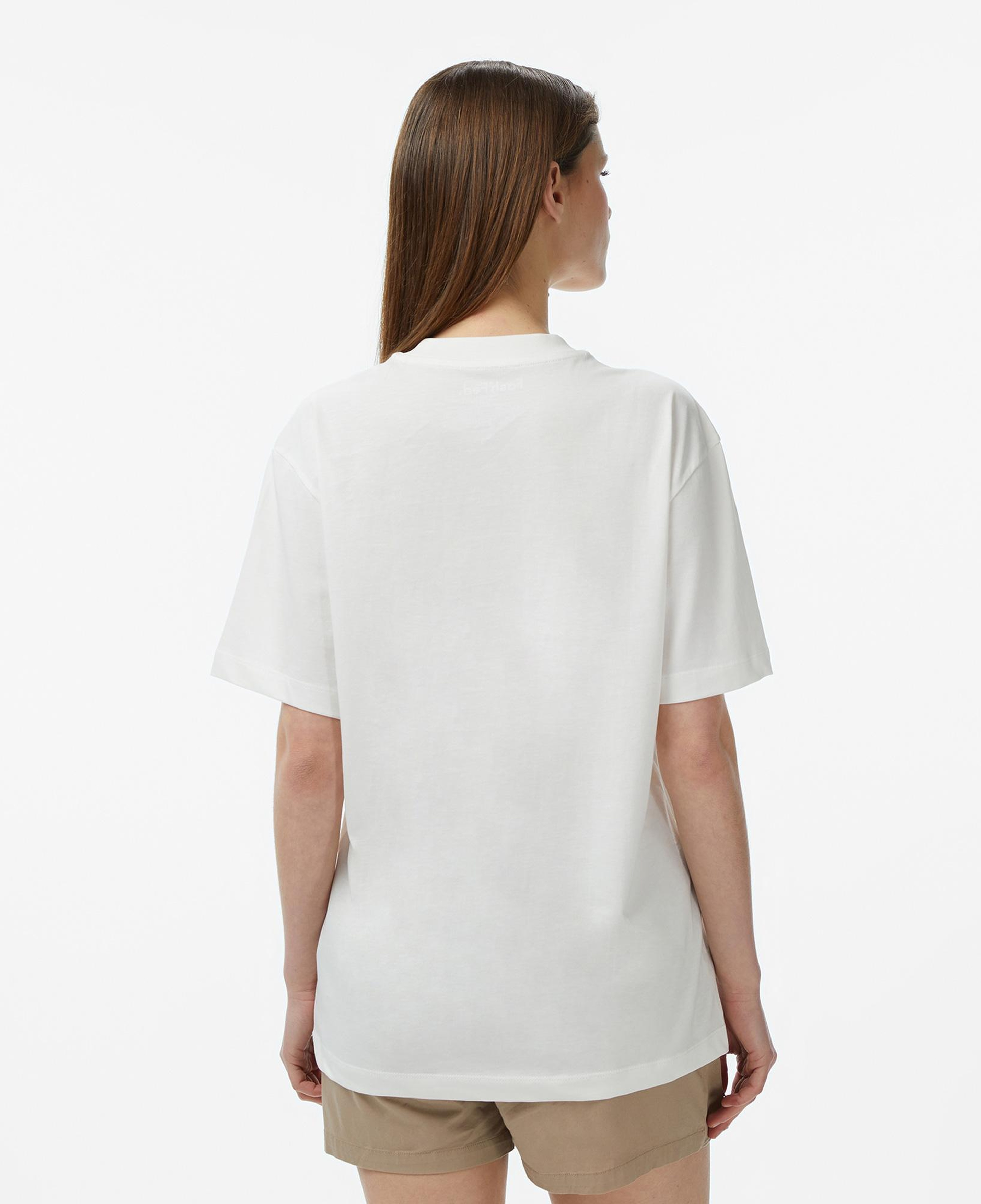 FashFed Basic Unisex Krem Rengi T-Shirt