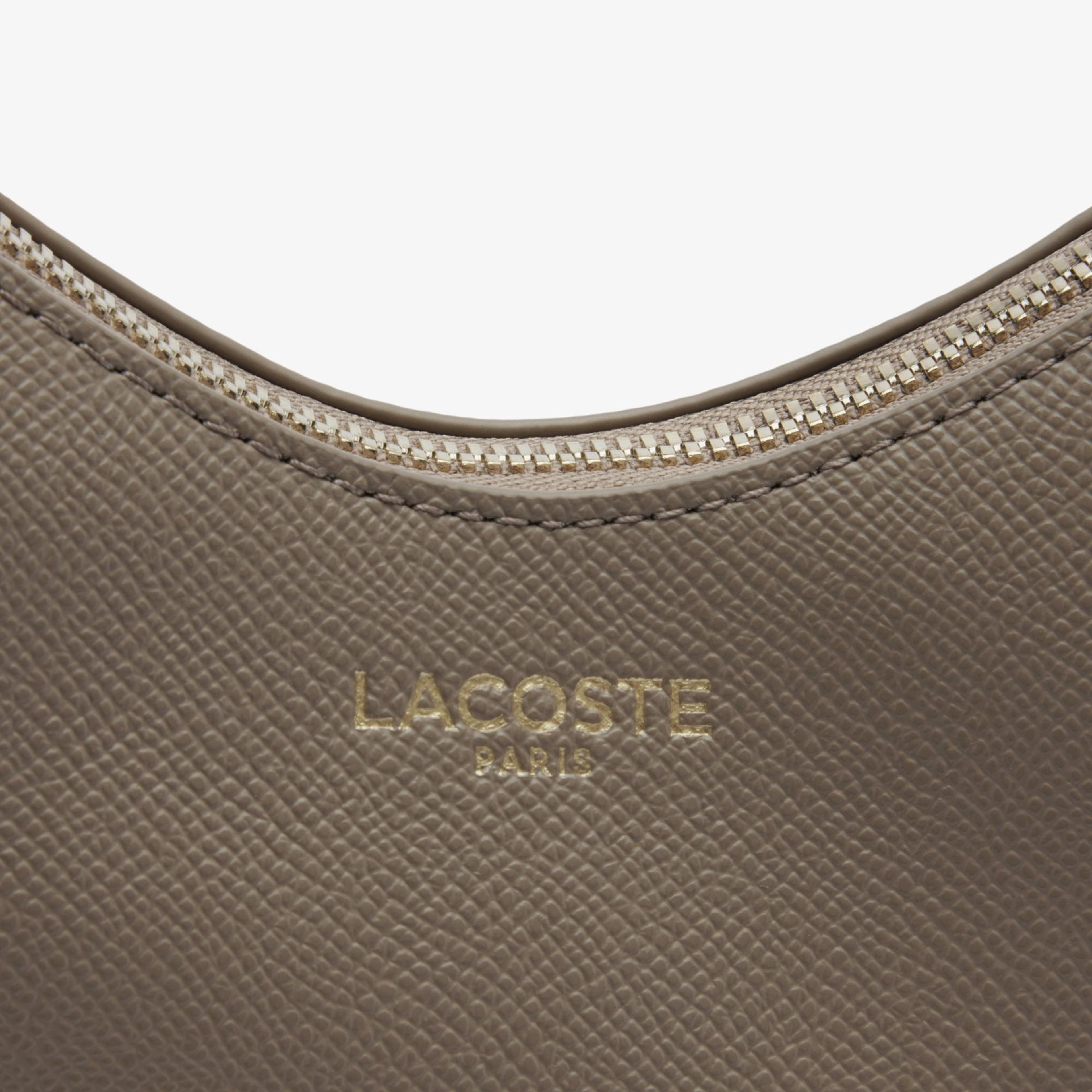 Lacoste Champs-Élysées Kadın Deri Bej Omuz Çantası
