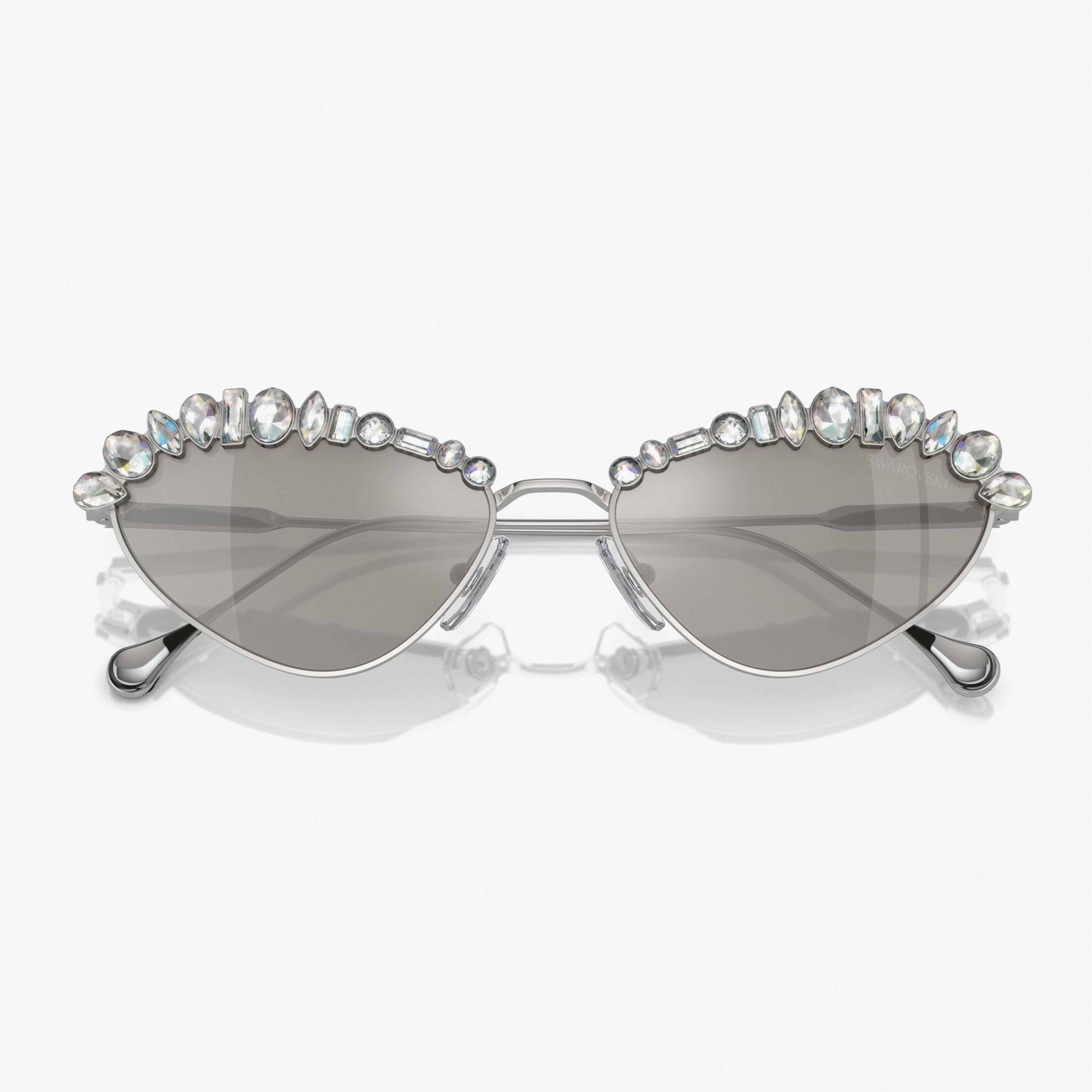 Swarovski 0SK7009 Metal Kadın Gümüş Rengi Güneş Gözlüğü