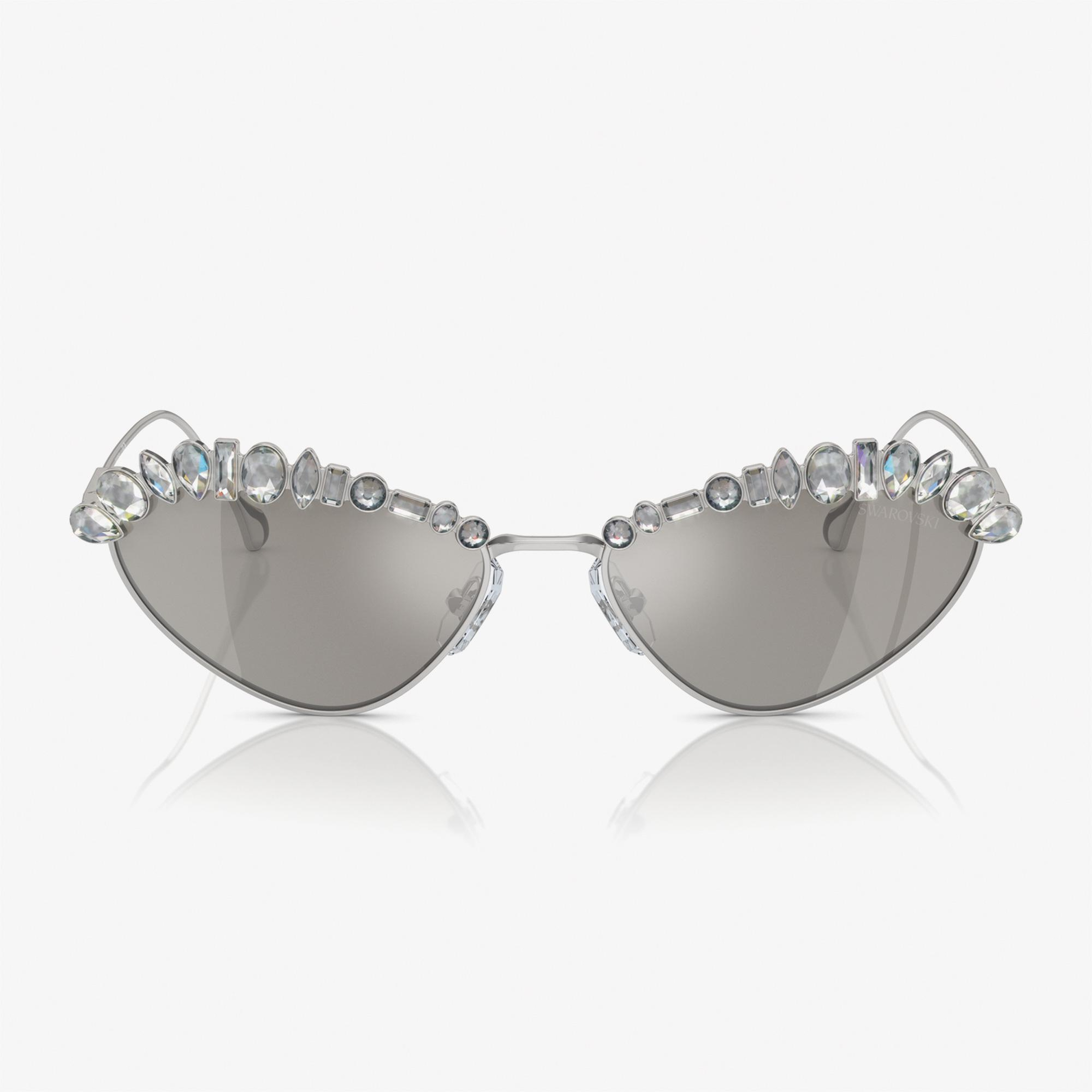Swarovski 0SK7009 Metal Kadın Gümüş Rengi Güneş Gözlüğü