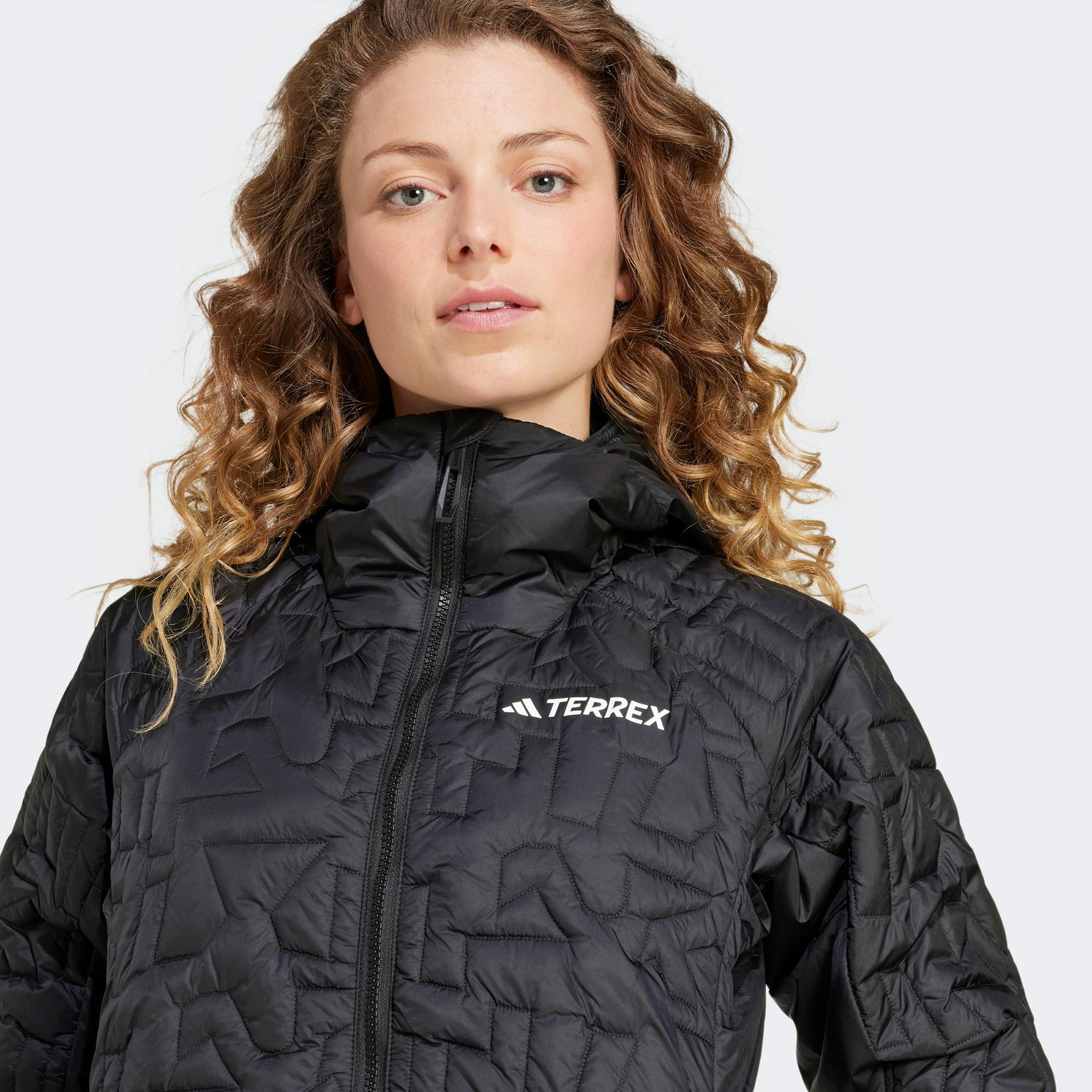 adidas Terrex Xperior PrimaLoft Loose Fill Insulated  Kadın Siyah Mont