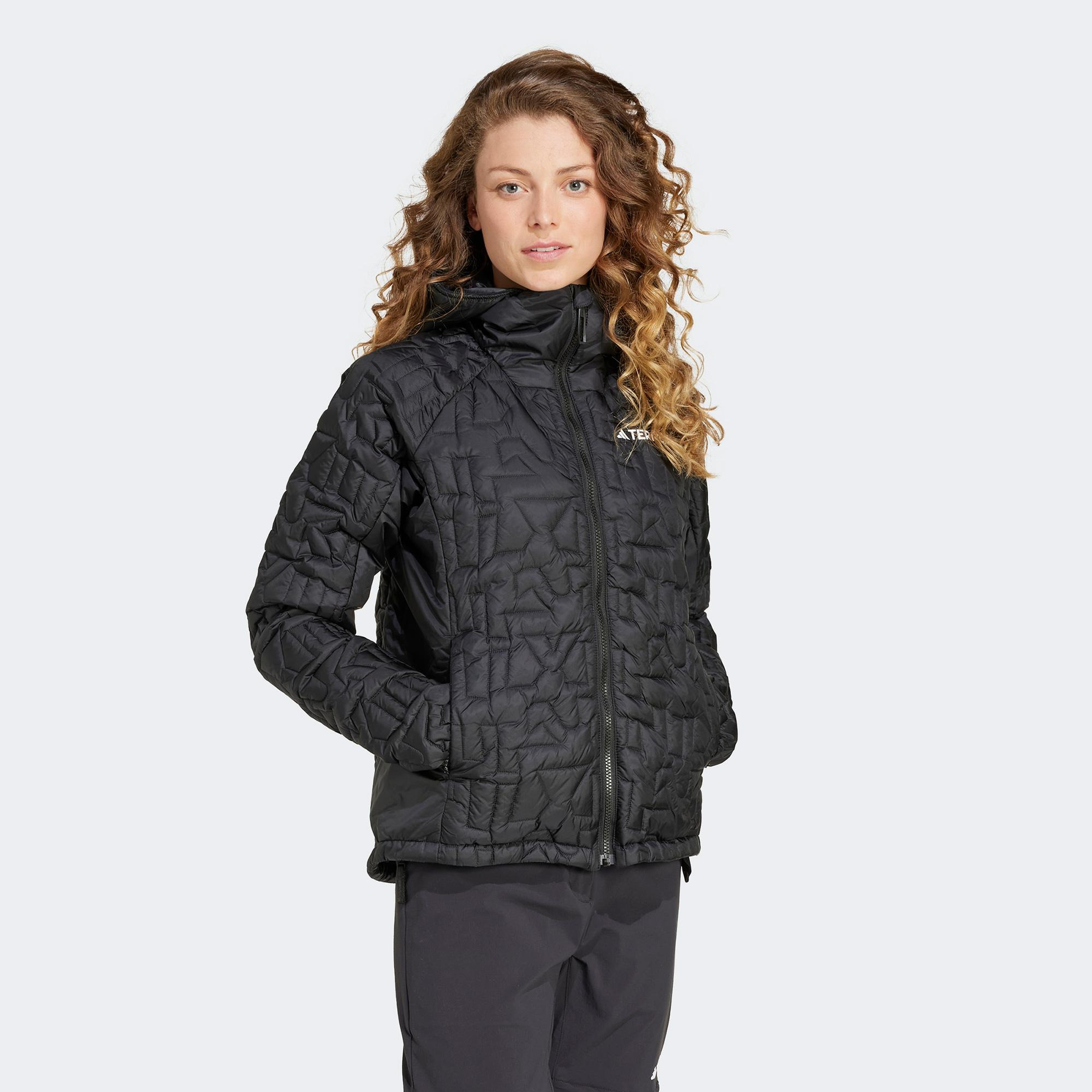 adidas Terrex Xperior PrimaLoft Loose Fill Insulated  Kadın Siyah Mont
