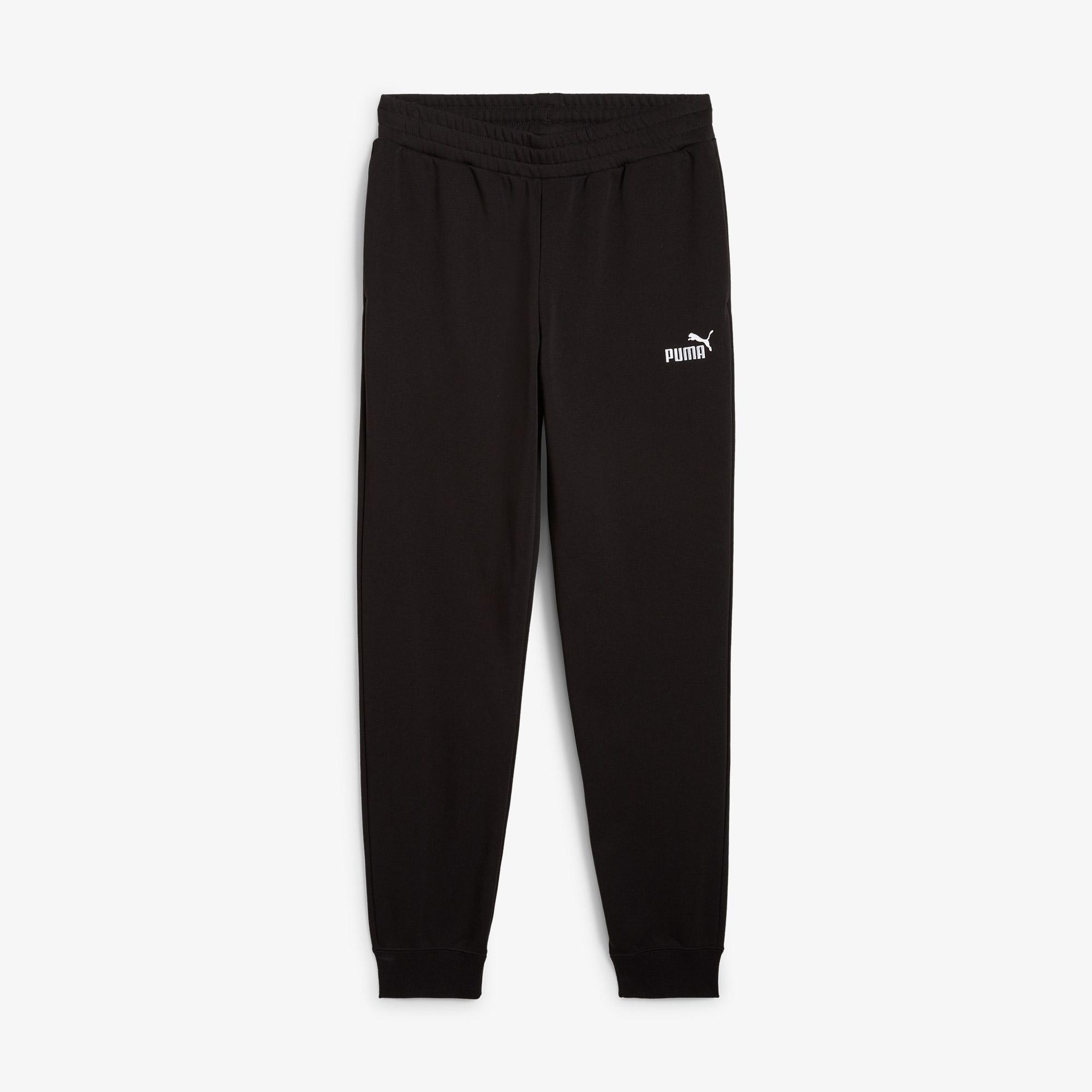 Puma Essentials No 1 Logo Erkek Siyah Eşofman Altı