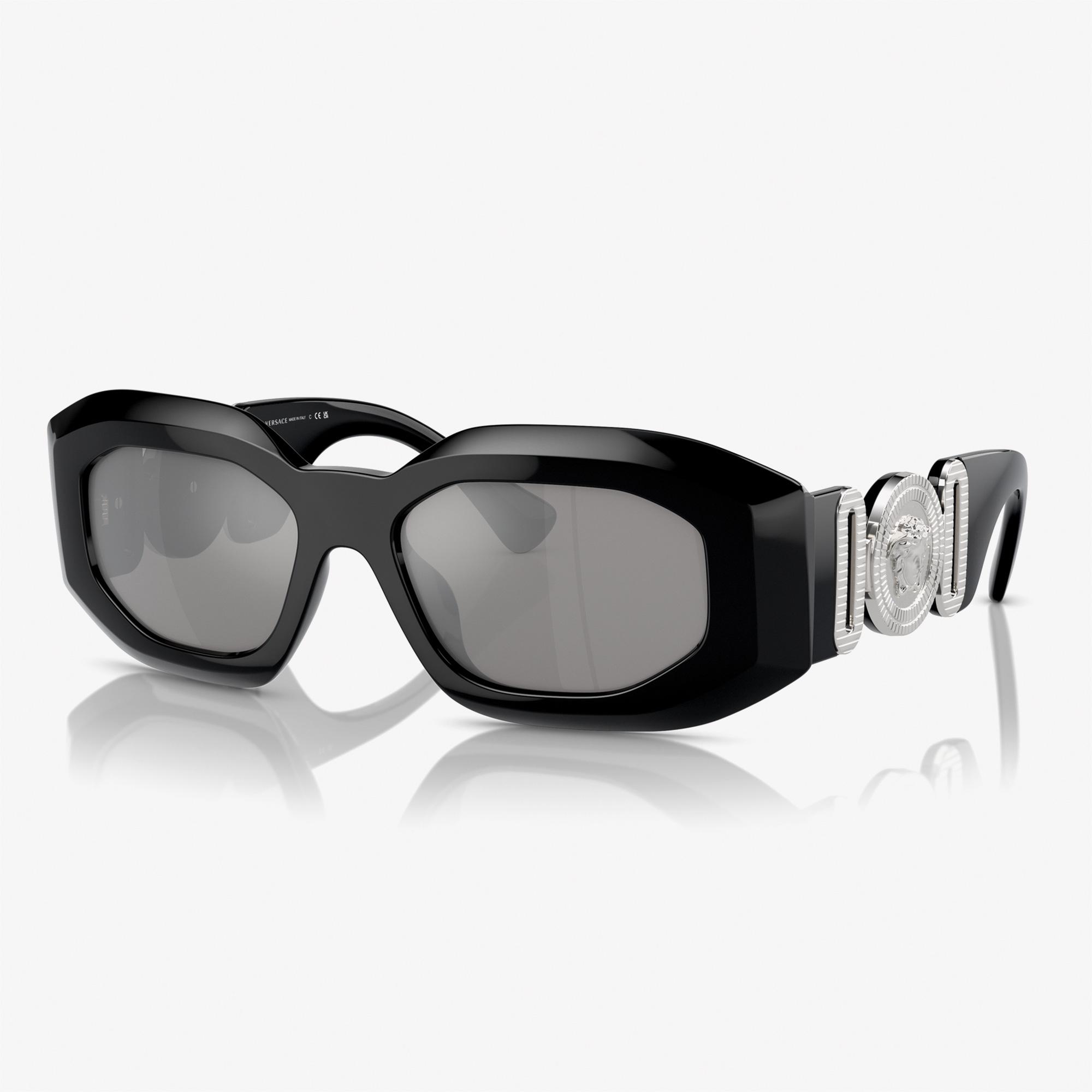 VERSACE 0VE4425U Nylon Erkek Siyah Güneş Gözlüğü