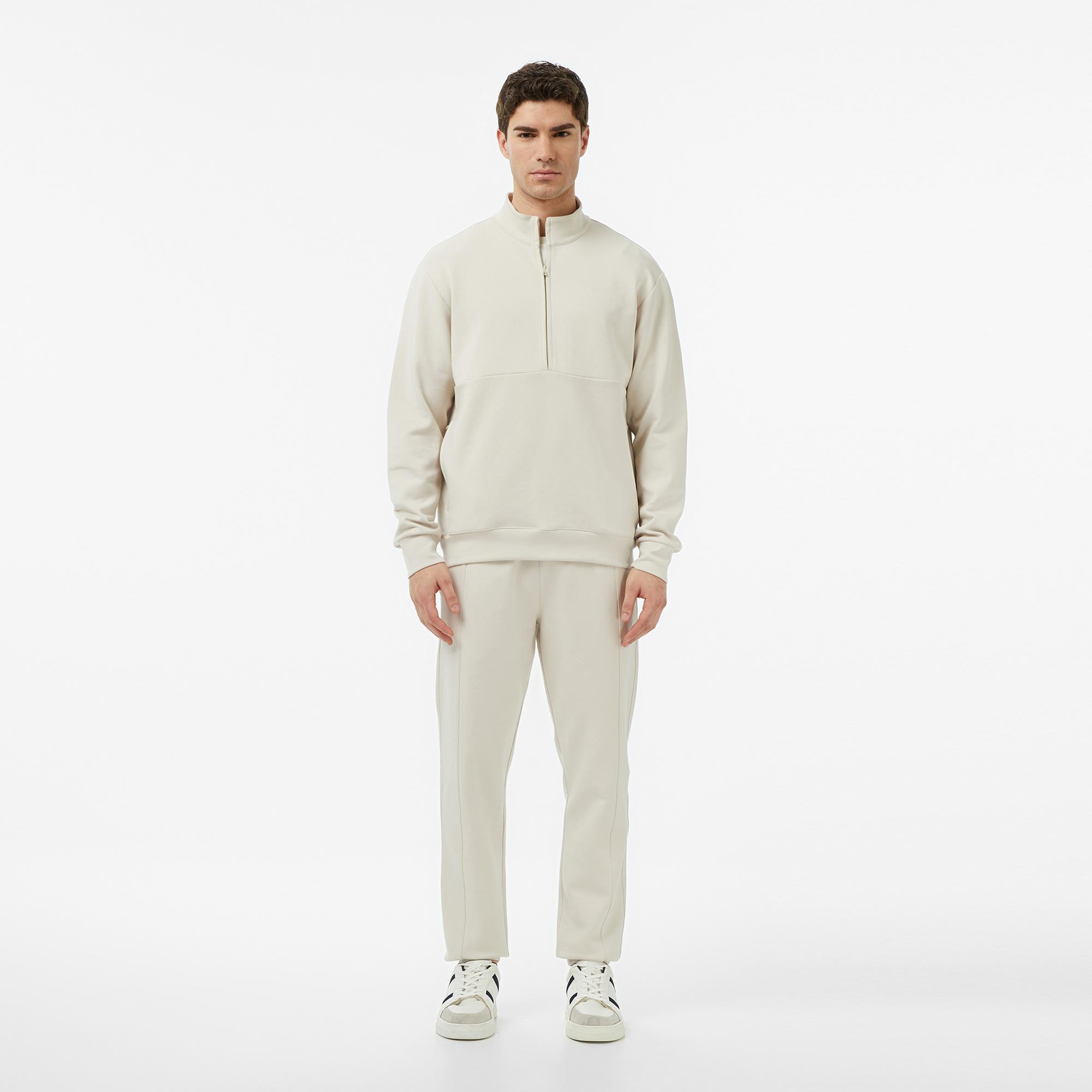 Nautica Erkek Bej Regular Fit Eşofman Altı