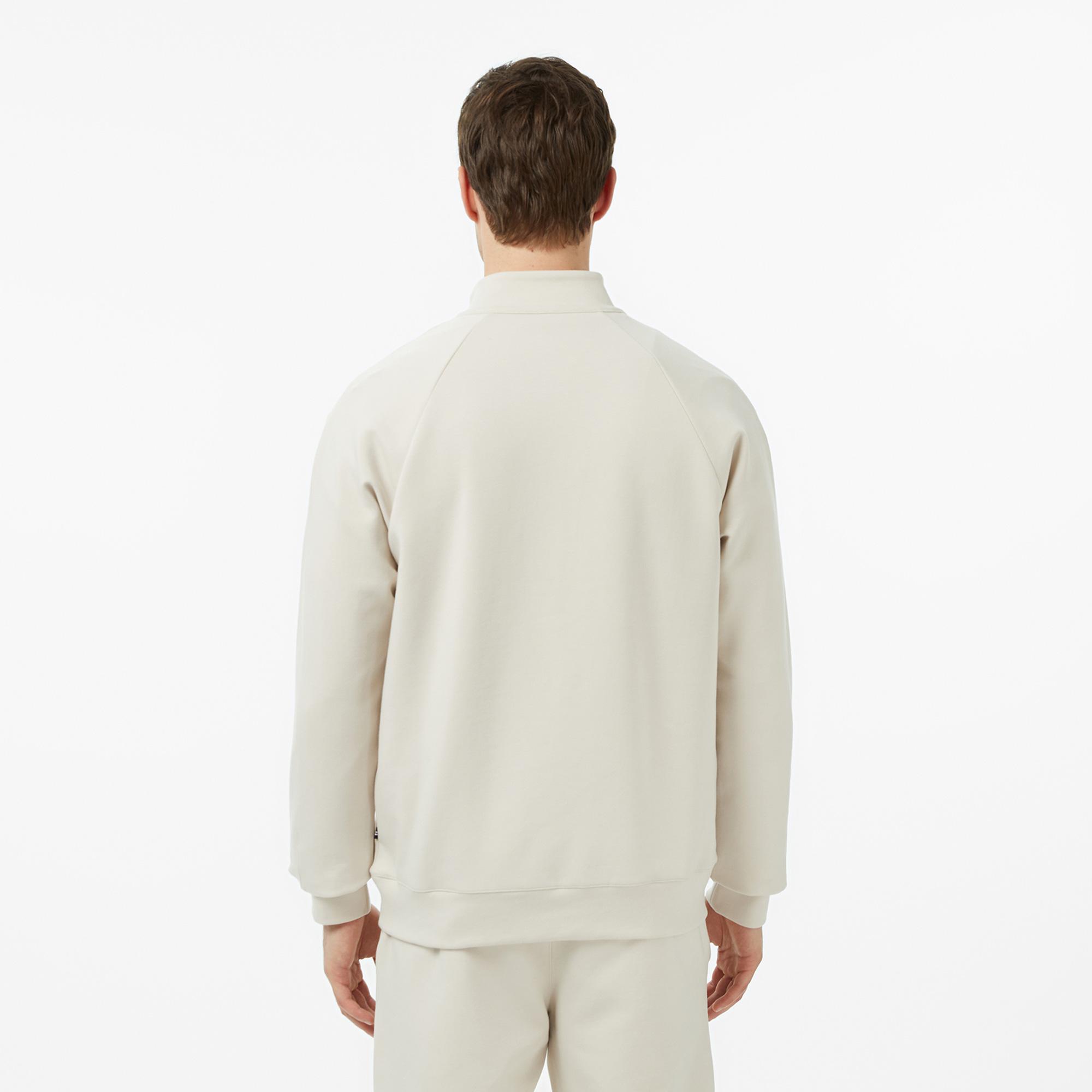 Nautica Erkek Bej Regular Fit Sweatshirt