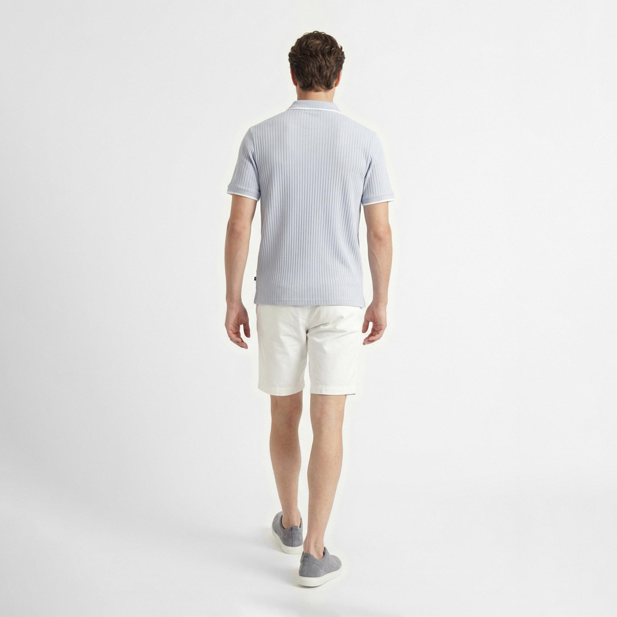 Nautica Erkek Mavi Regular Fit Polo Yaka T-Shirt