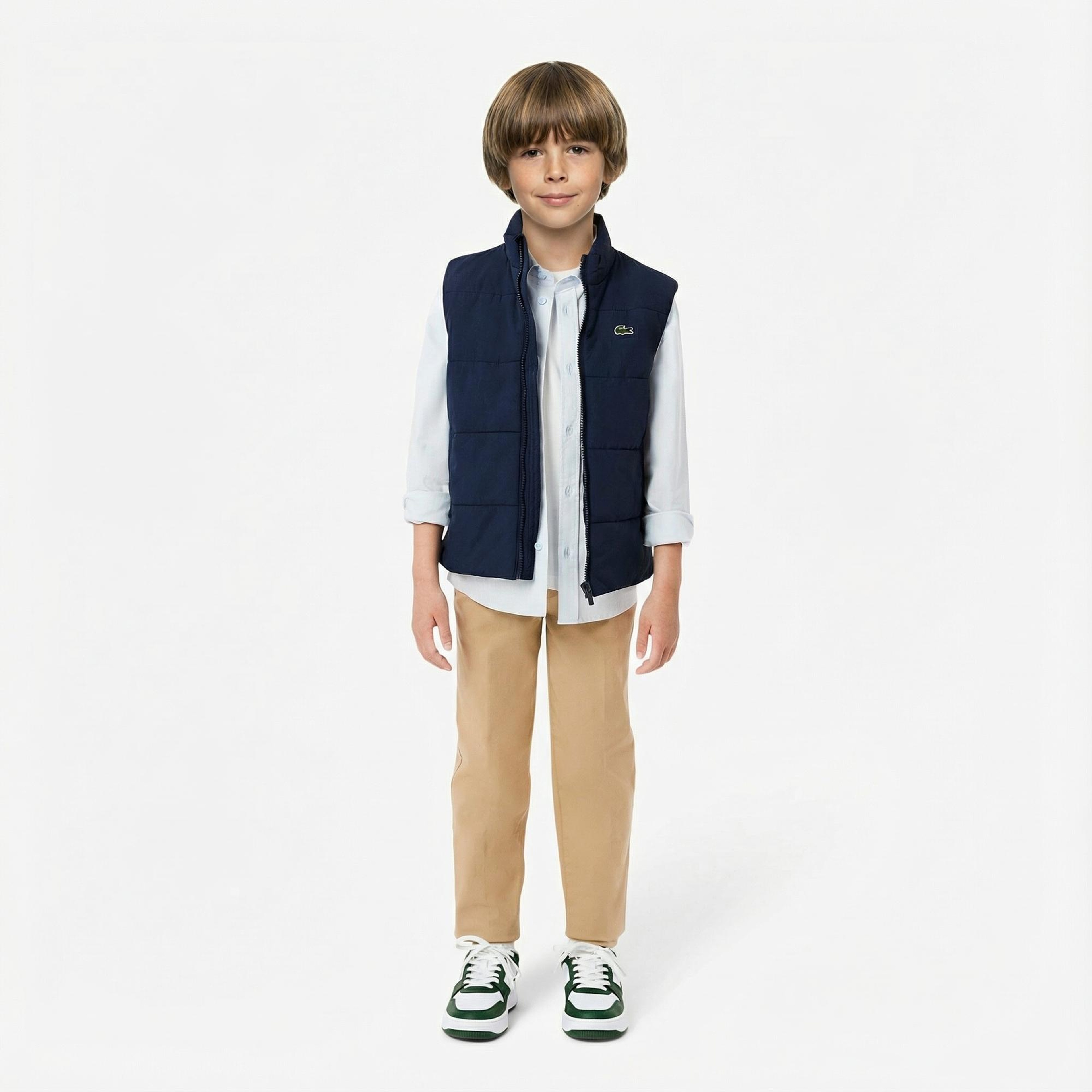 Lacoste Çocuk Regular Fit Bej Pantolon
