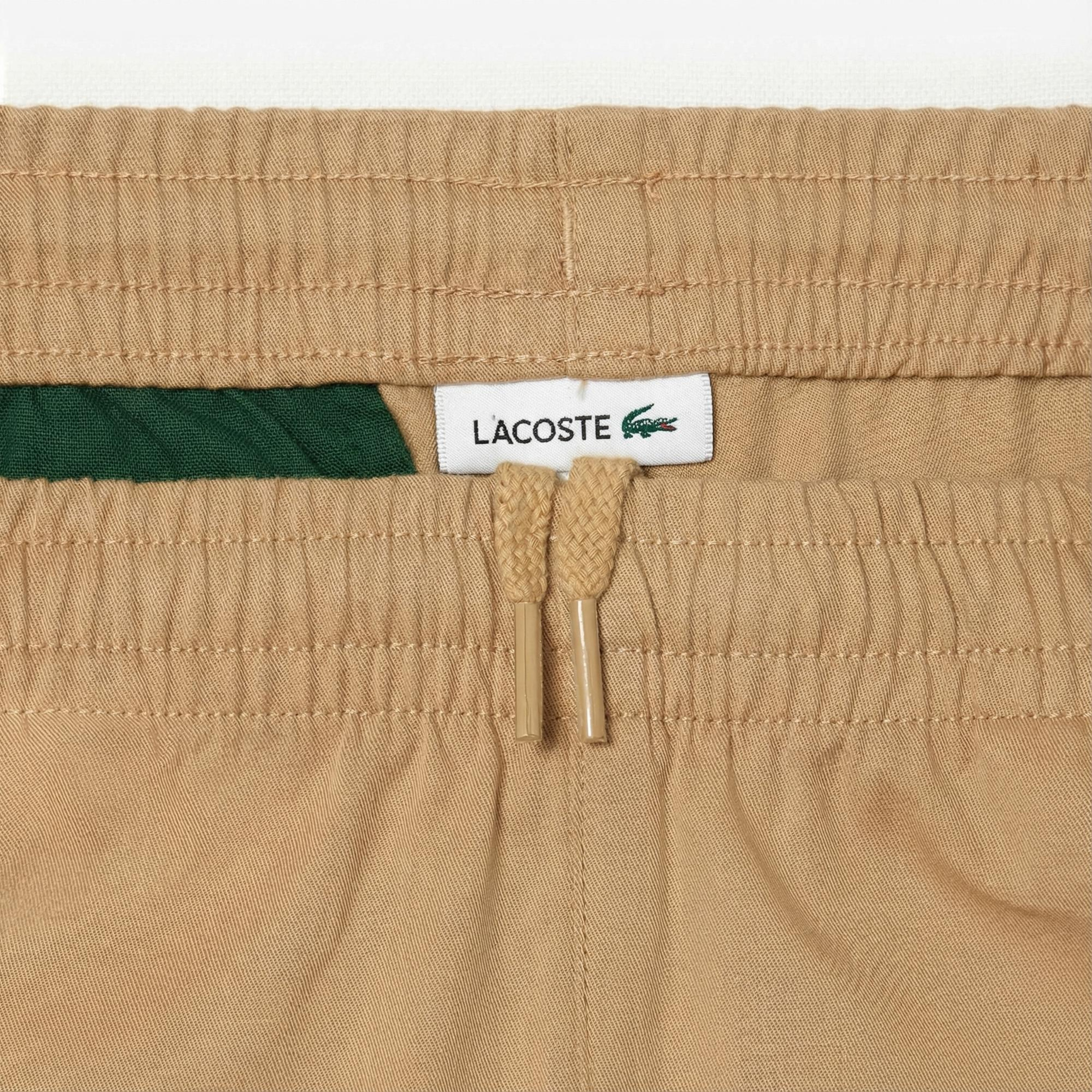 Lacoste Çocuk Regular Fit Bej Pantolon