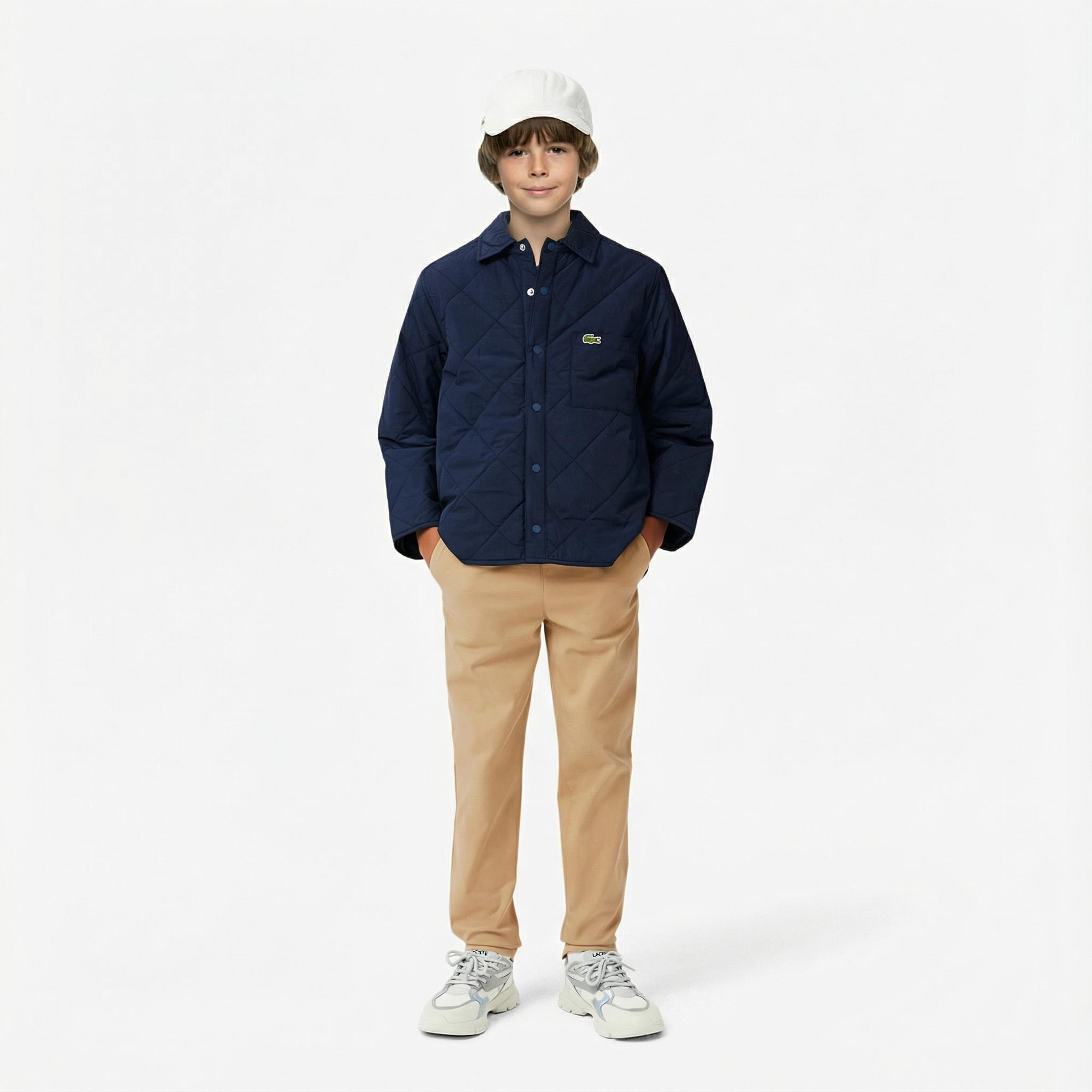 Lacoste Çocuk Regular Fit Bej Pantolon