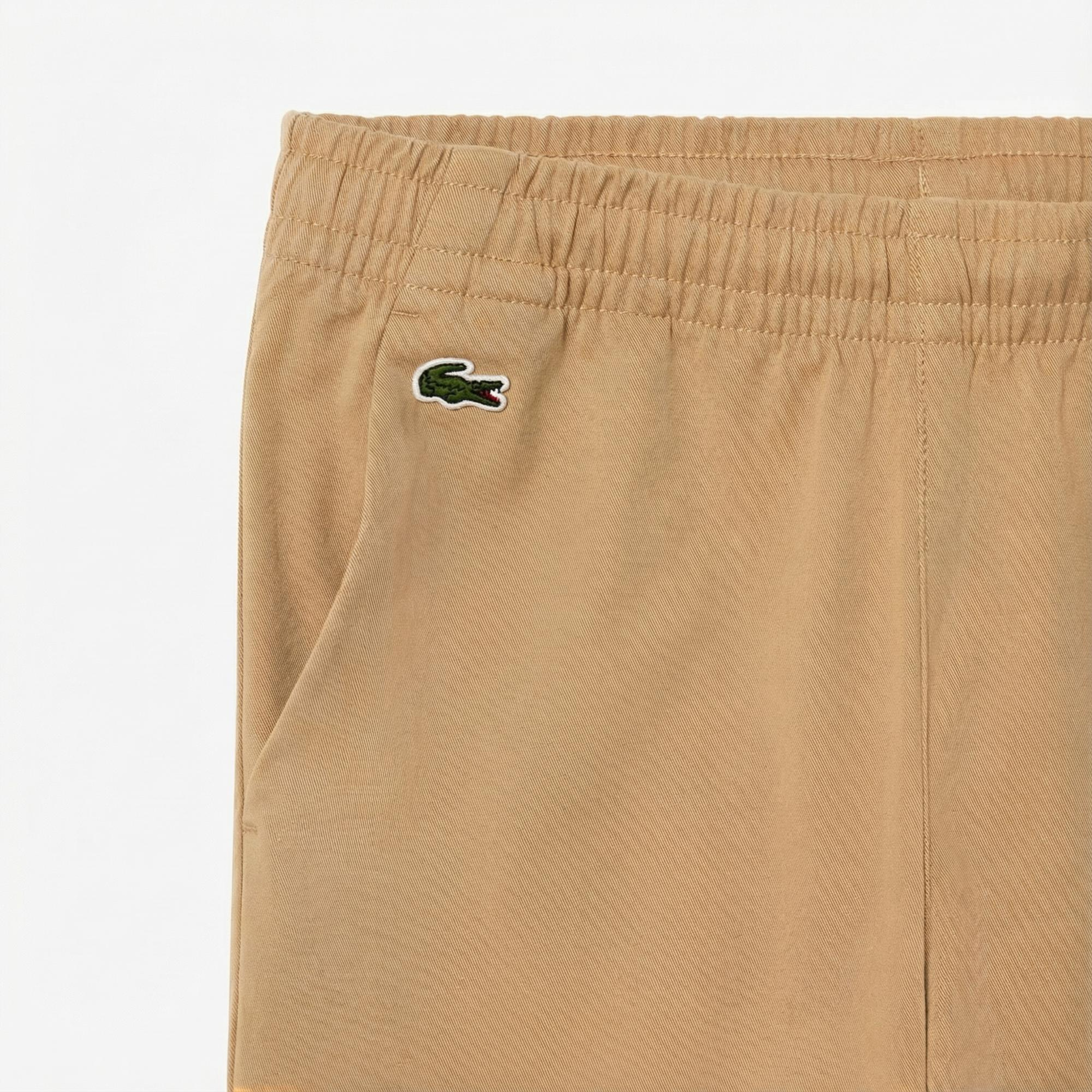 Lacoste Çocuk Regular Fit Bej Pantolon
