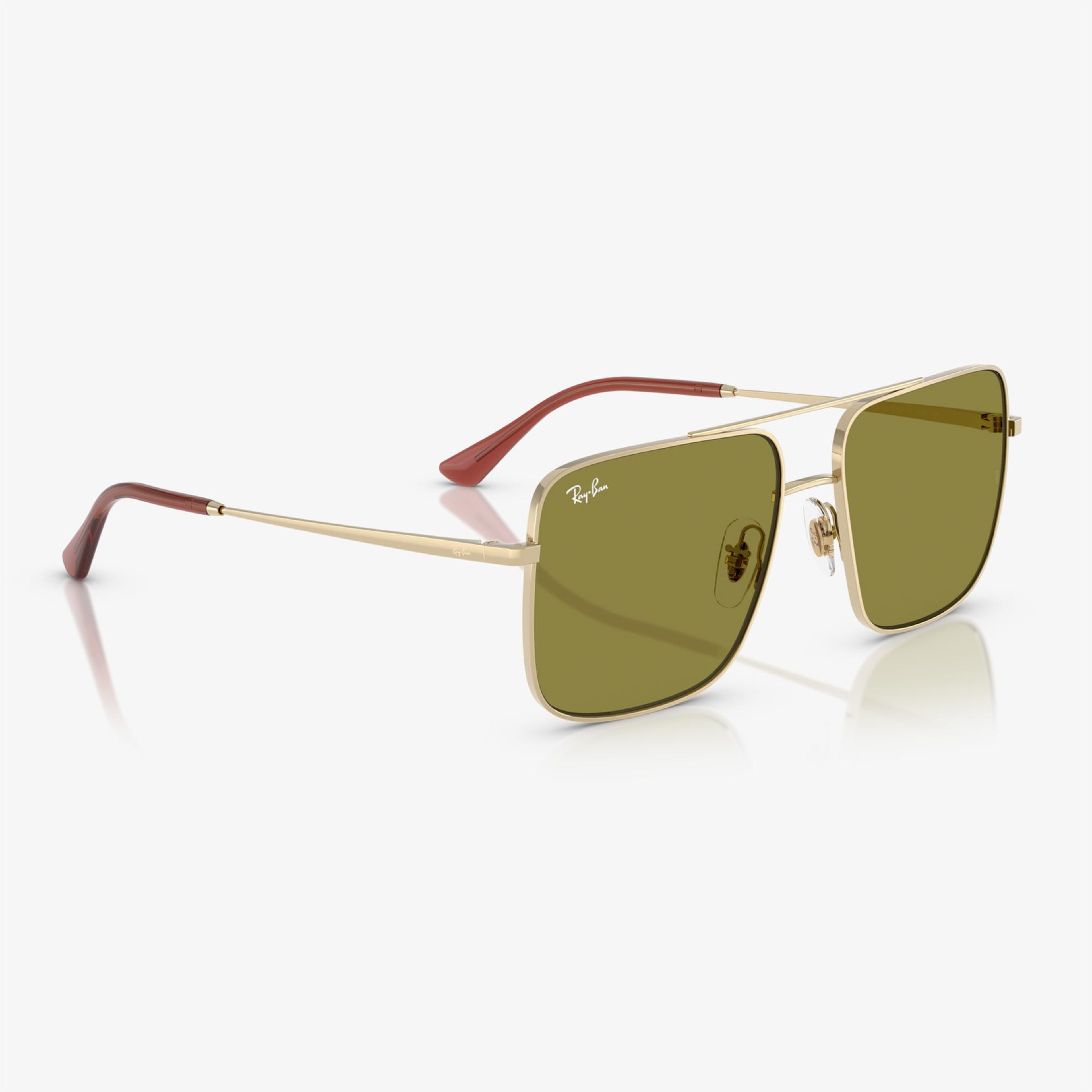 Ray-Ban RB3758 Unisex Altın Rengi Güneş Gözlüğü