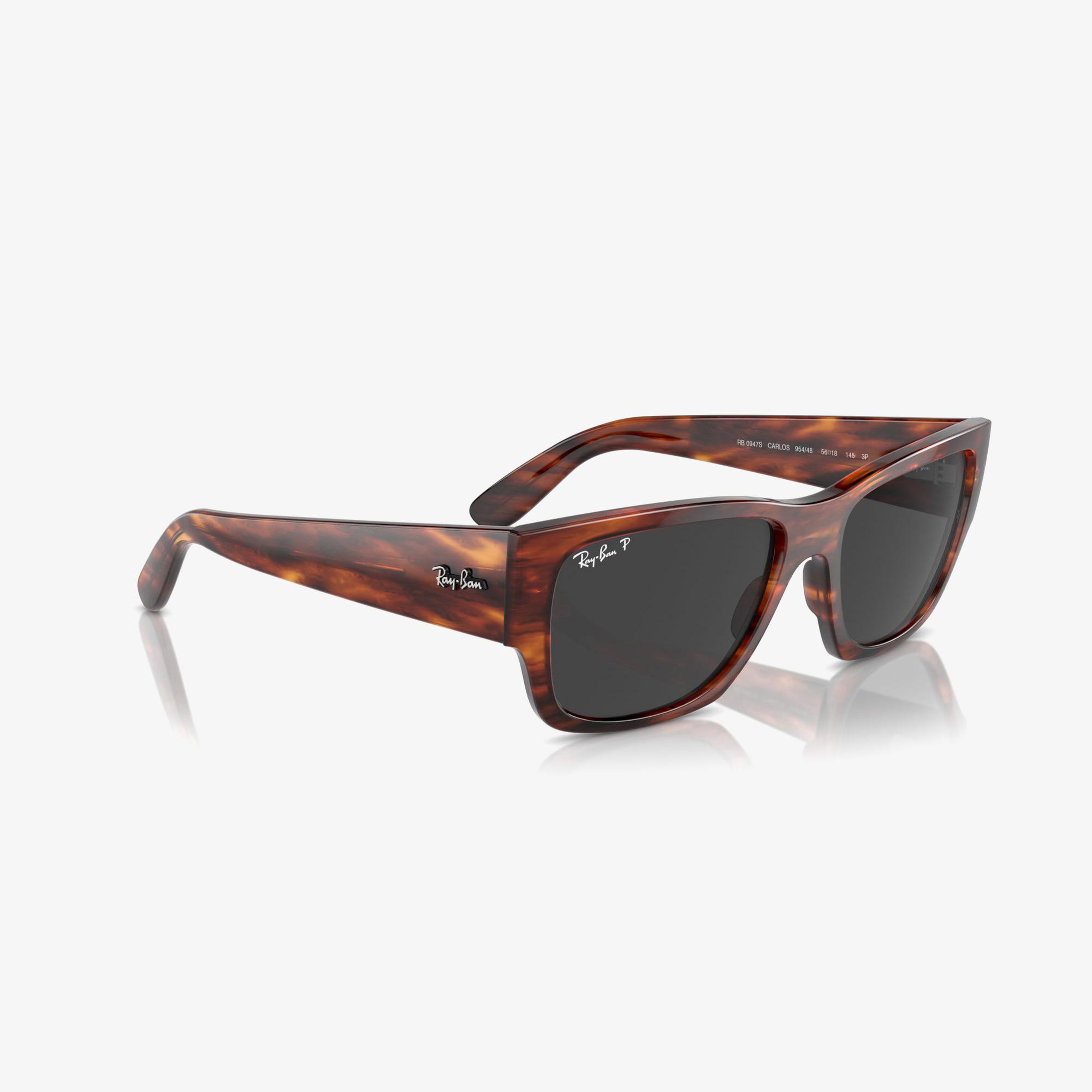 RAY-BAN Carlos Unisex Kahverengi Güneş Gözlüğü