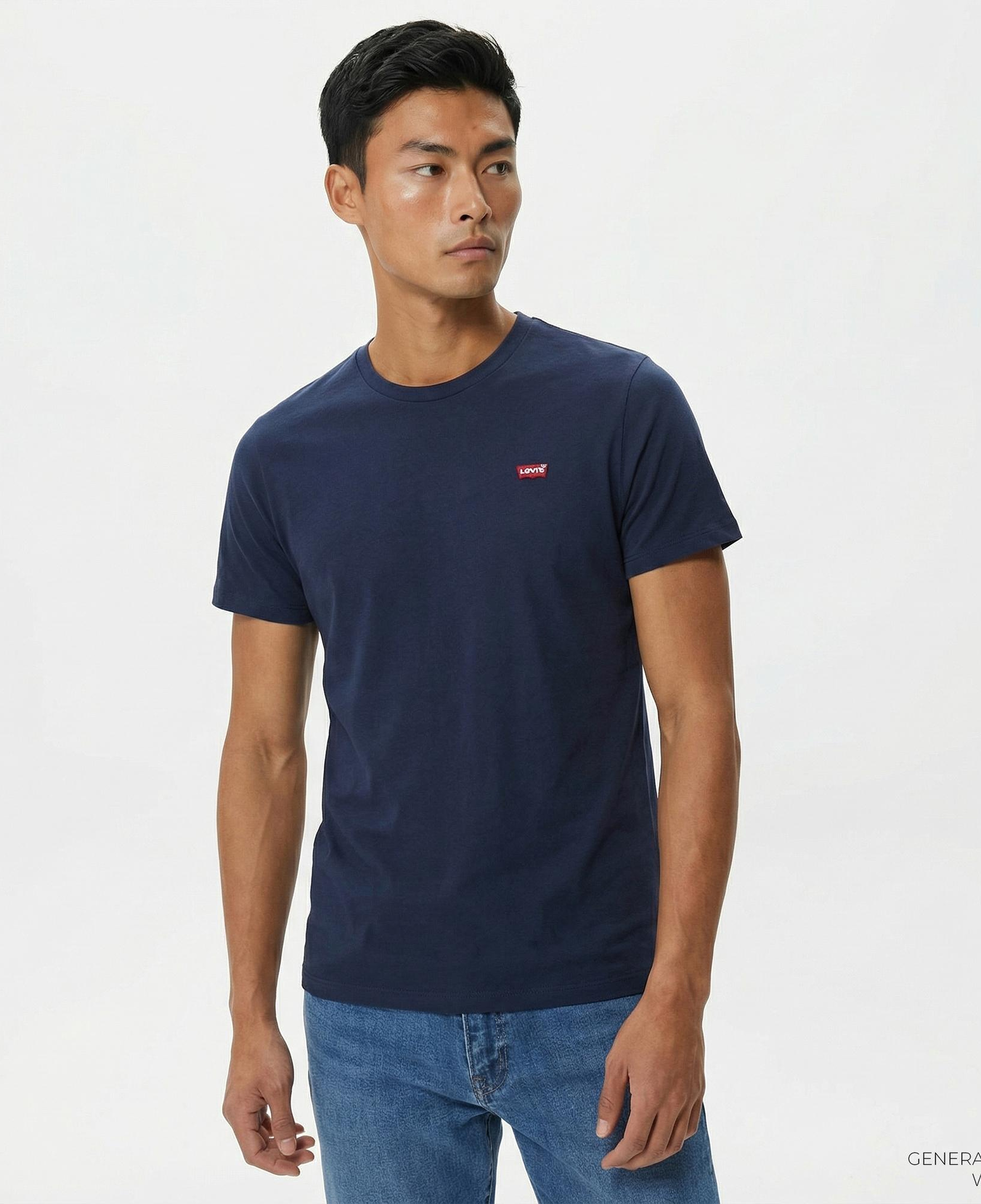 Levi's Original Erkek Lacivert T-Shirt