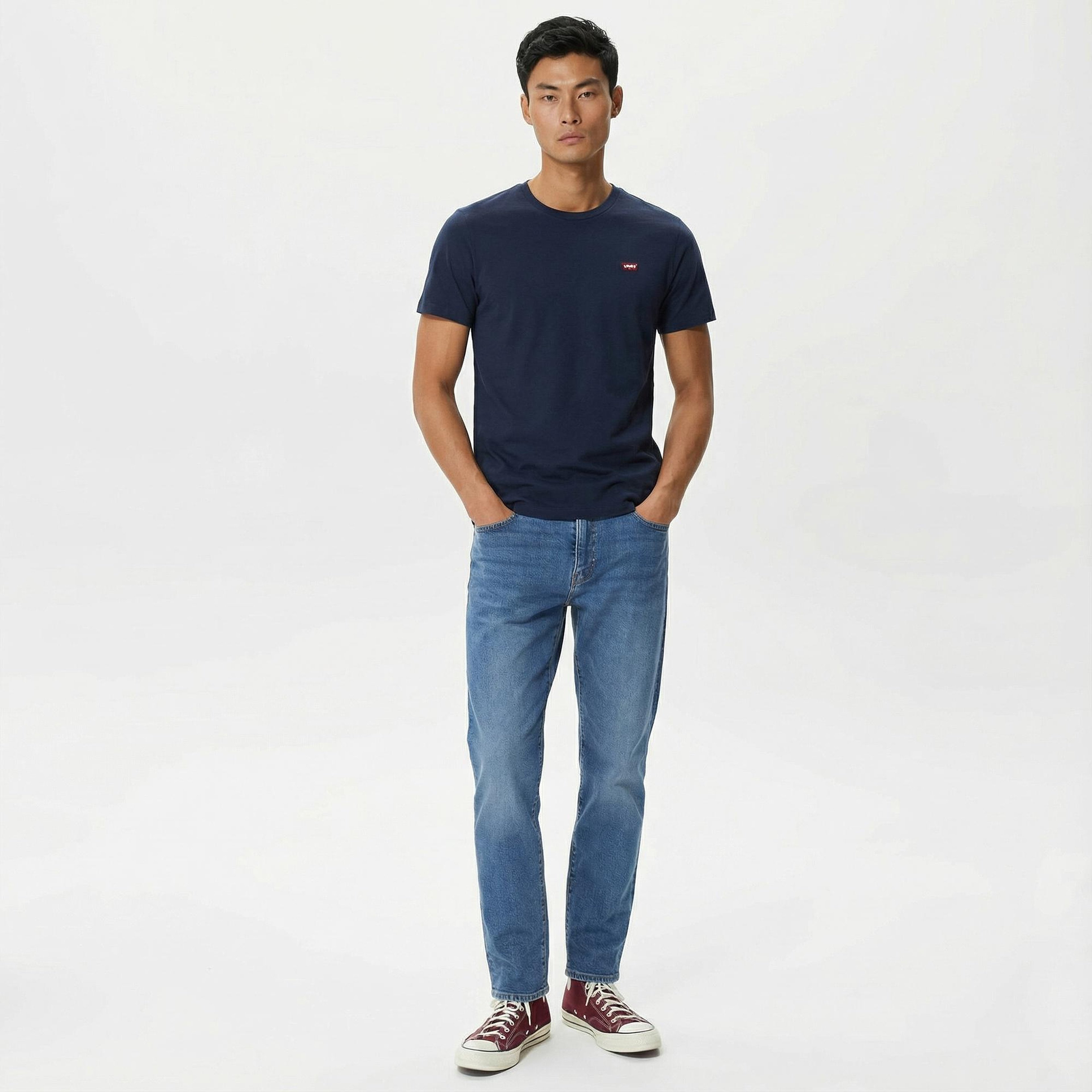 Levi's Original Erkek Lacivert T-Shirt