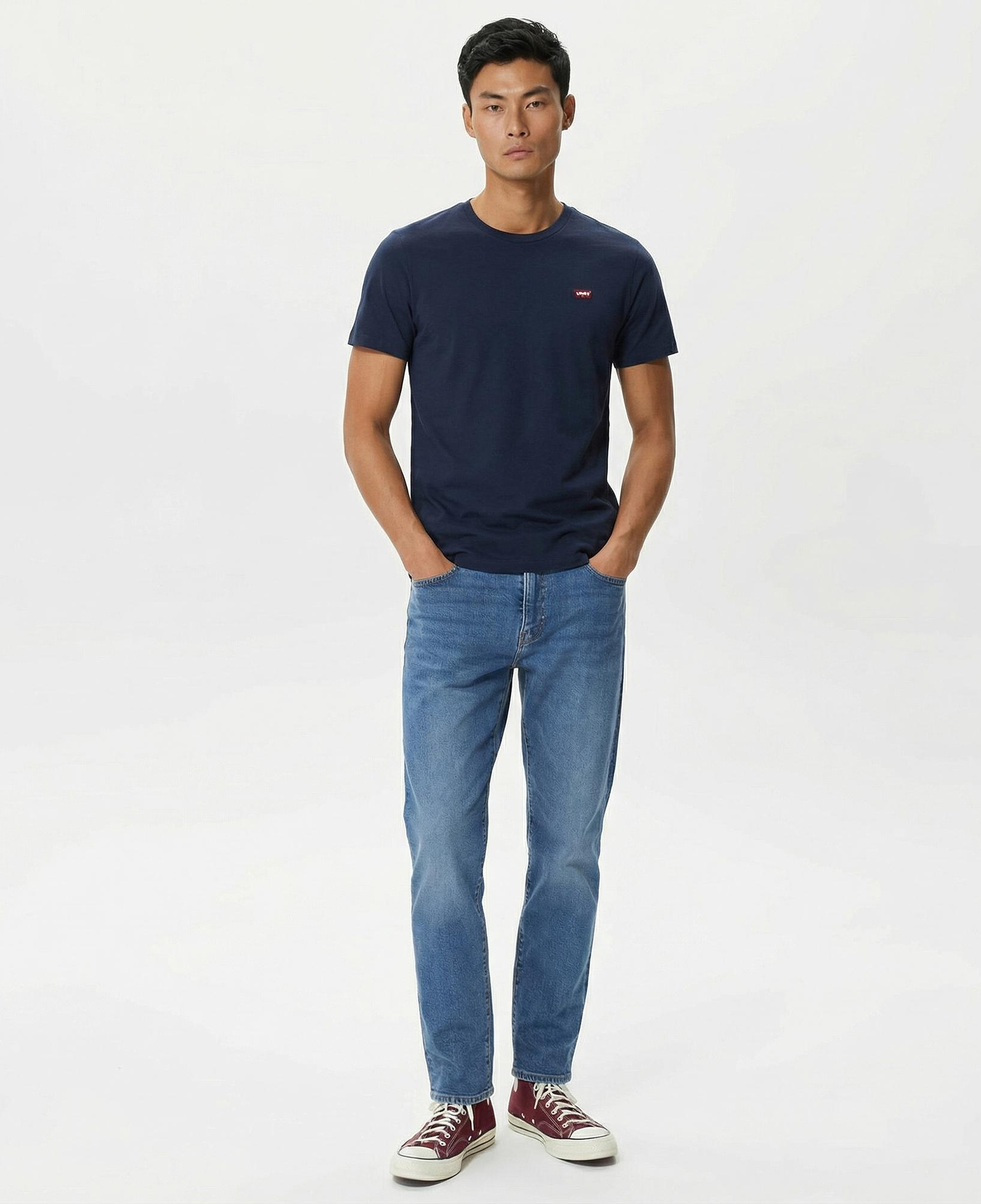 Levi's Original Erkek Lacivert T-Shirt