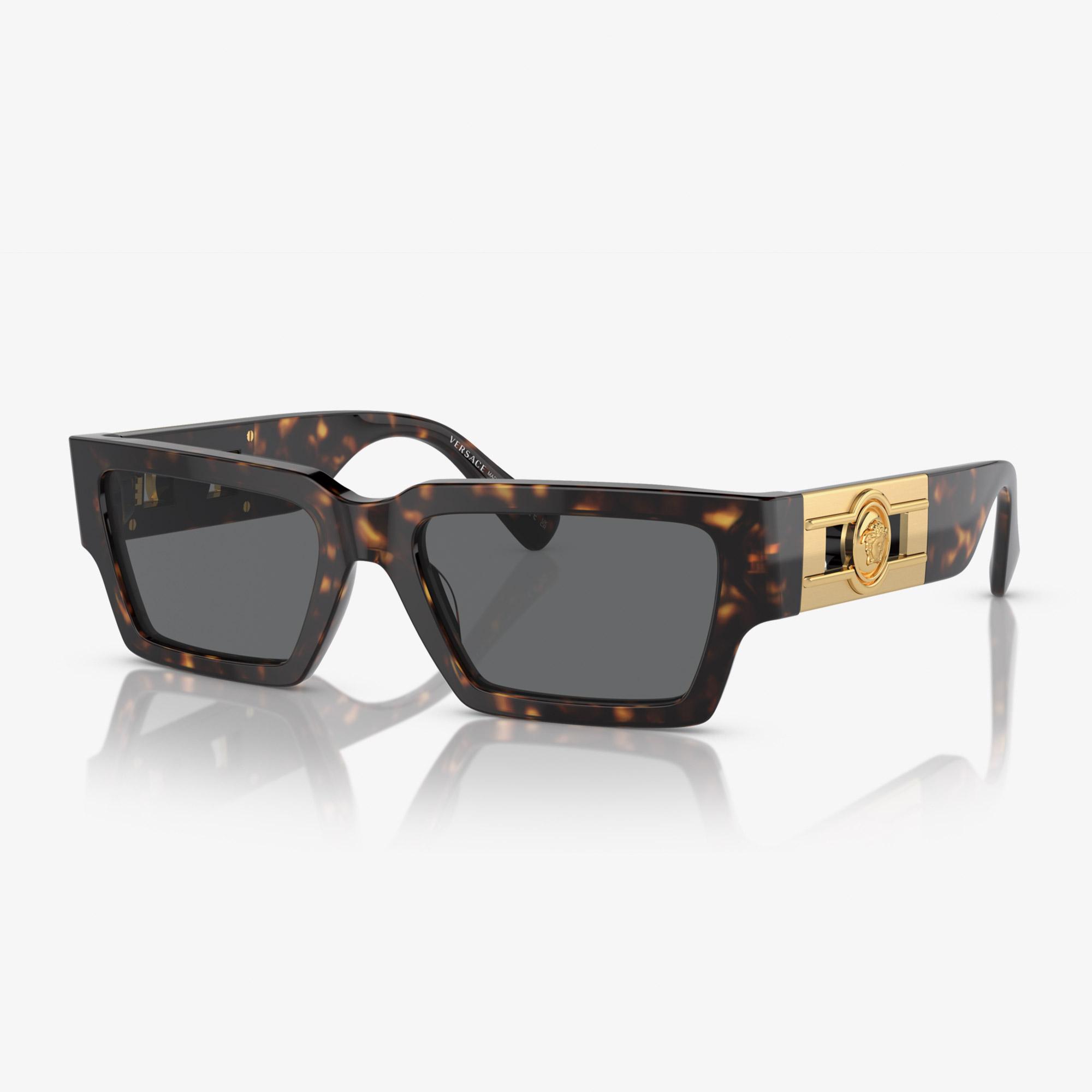 Versace VE4459 Unisex Kahverengi Güneş Gözlüğü