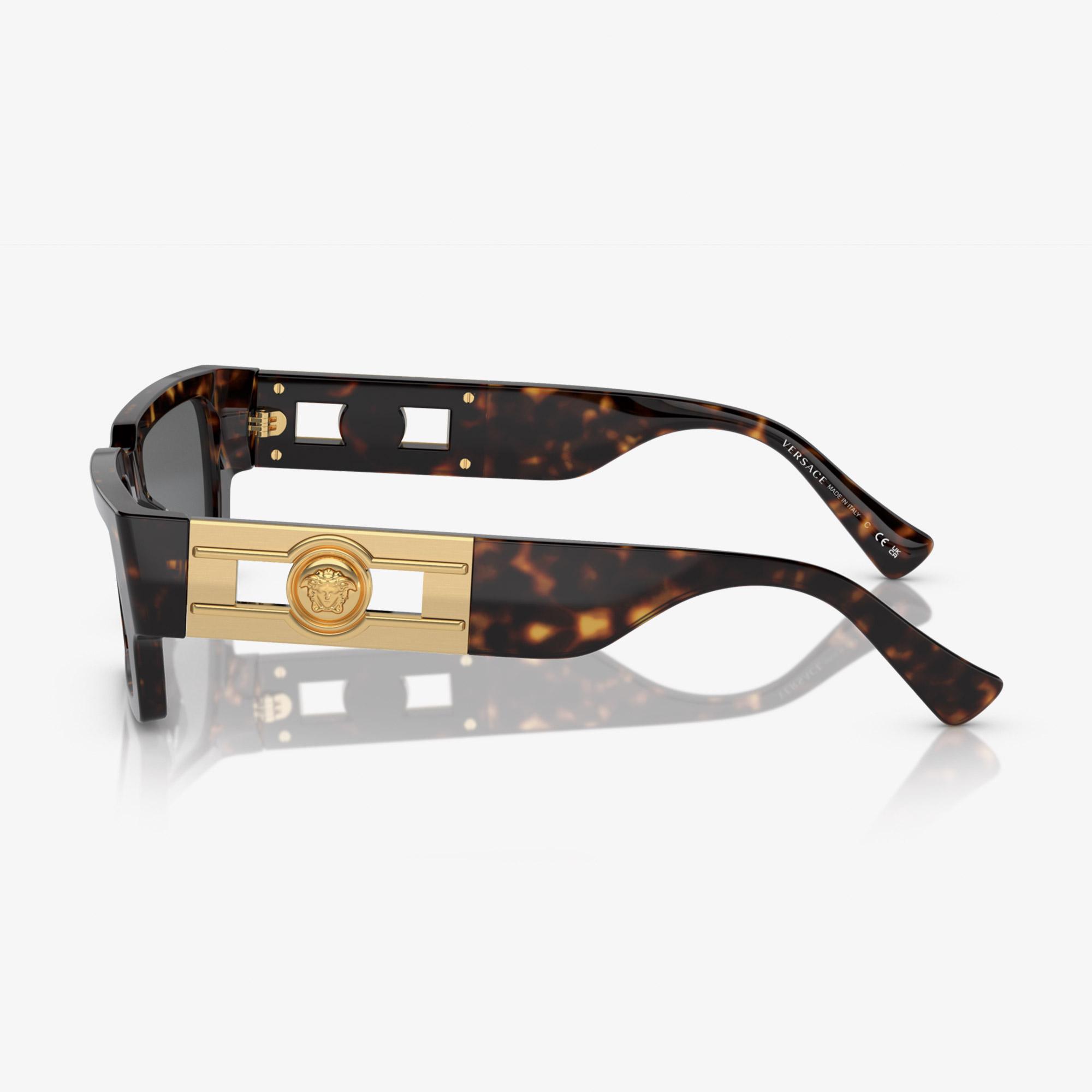 Versace VE4459 Unisex Kahverengi Güneş Gözlüğü