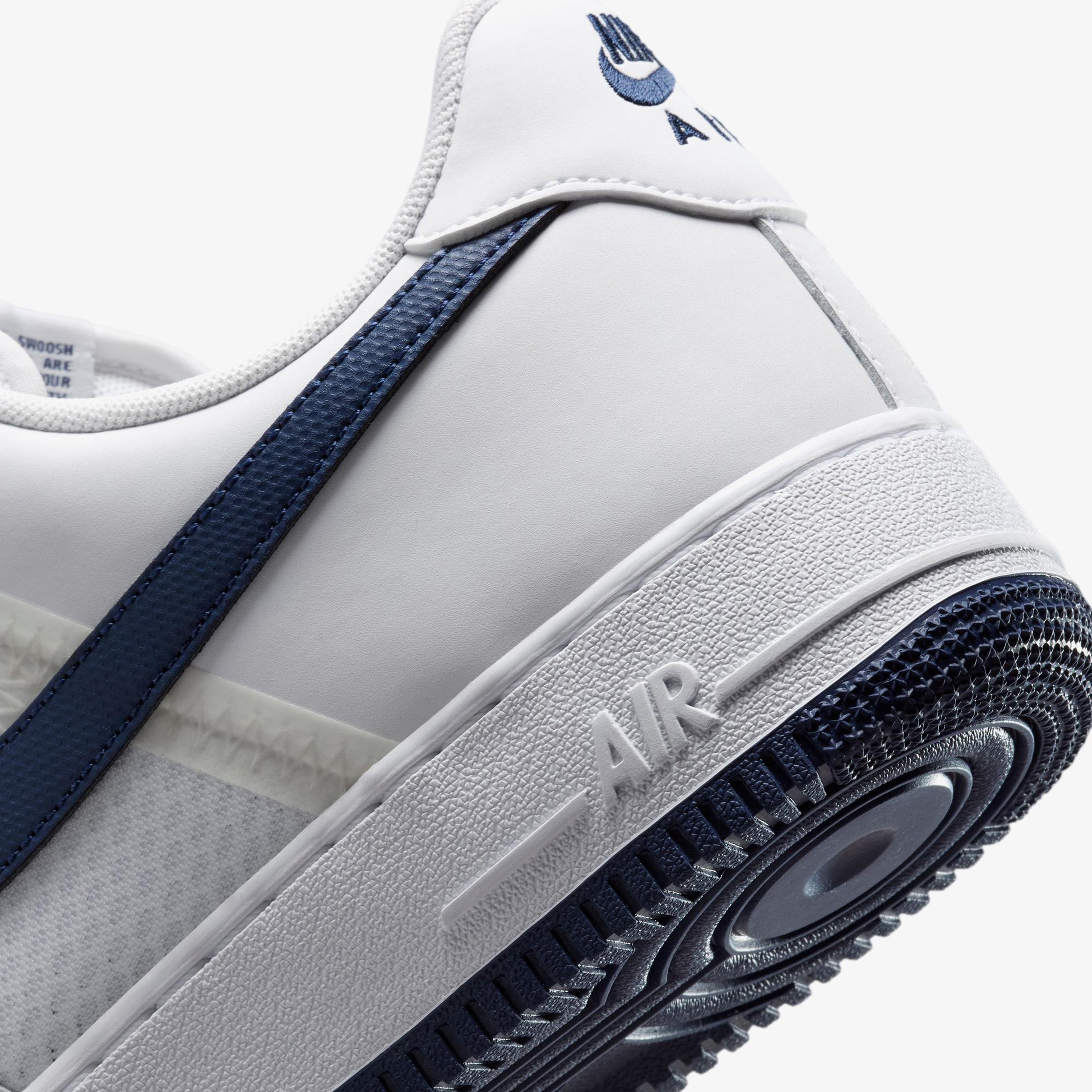 Nike Air Force 1 '07 LV8 Erkek Beyaz Spor Ayakkabı