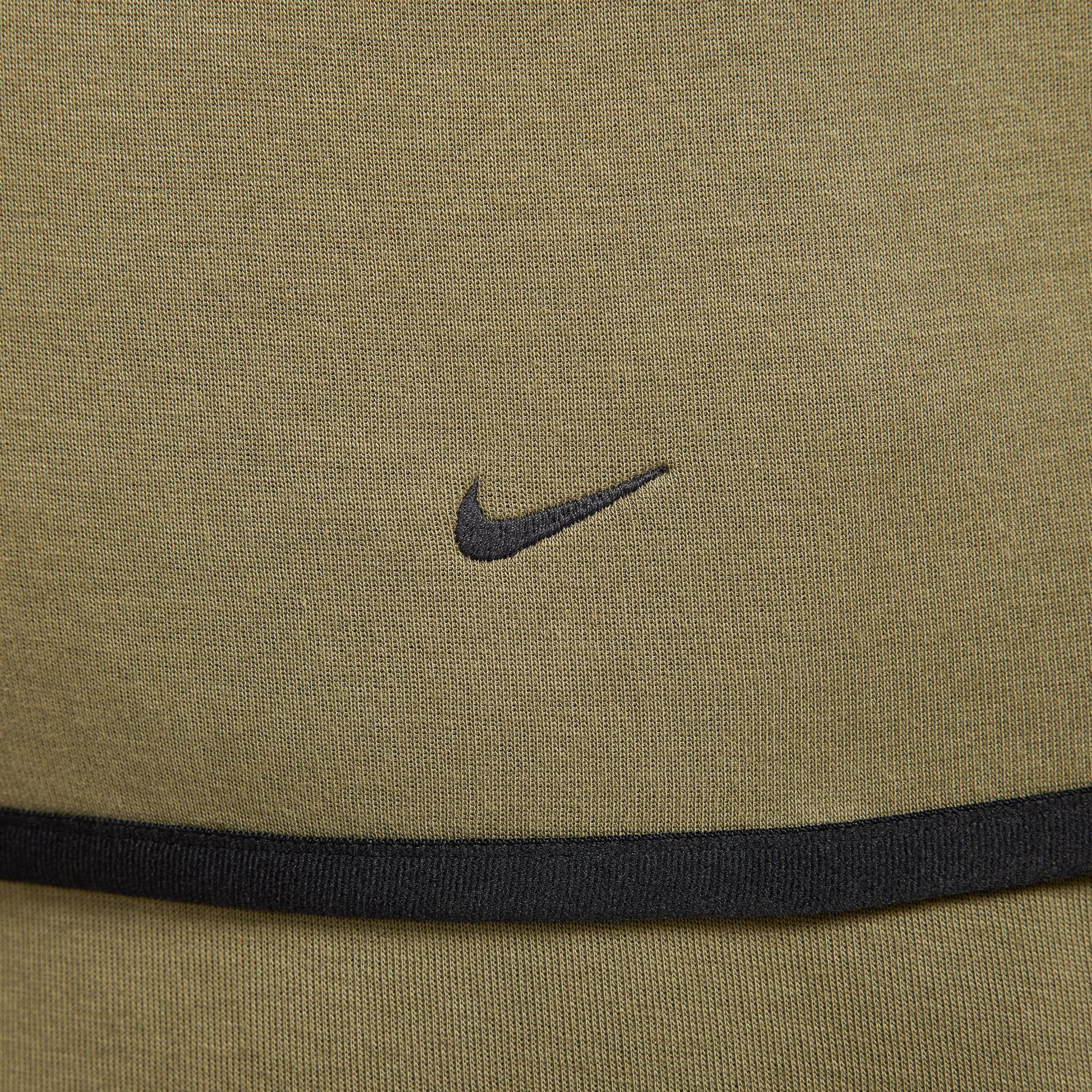 Nike Tech Fleece Erkek Haki Kapüşonlu Hoodie